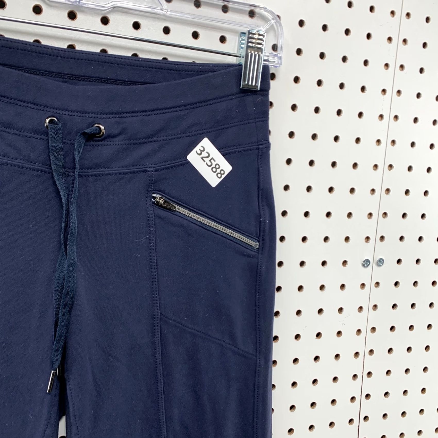 Athleta ATHLETA Womens Joggers Lounge Pants Blue XXS Drawstring Ankle Slouch 25x23 Size 24" / US 00 / IT 34 - 7 Thumbnail