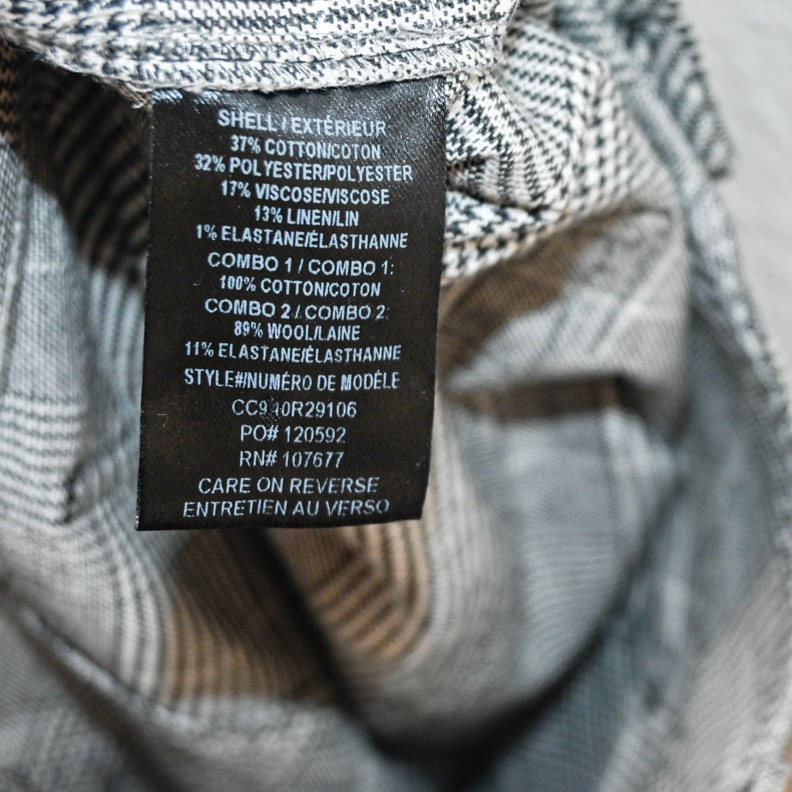 Alice + Olivia Alice + Olivia Isaac Distress Cargo Pants Grey houndstoot Size 30" / US 8 / IT 44 - 8 Thumbnail
