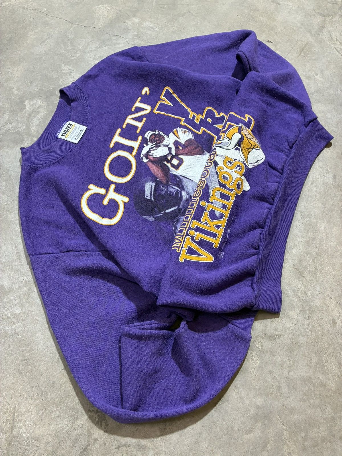 Tultex Tultex Minnesota Vikings Randy Moss Crewneck Sweatshirt 90s Size US M / EU 48-50 / 2 - 1 Thumbnail