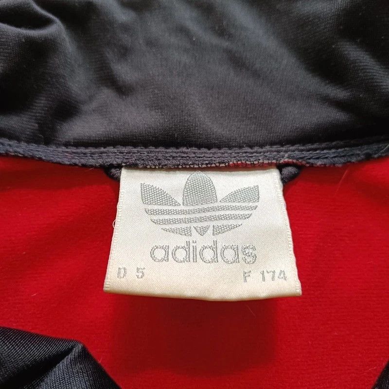 Adidas Vintage 80s Adidas Tracksuit Jacket Medium M Big Logo Size US M / EU 48-50 / 2 - 7 Thumbnail