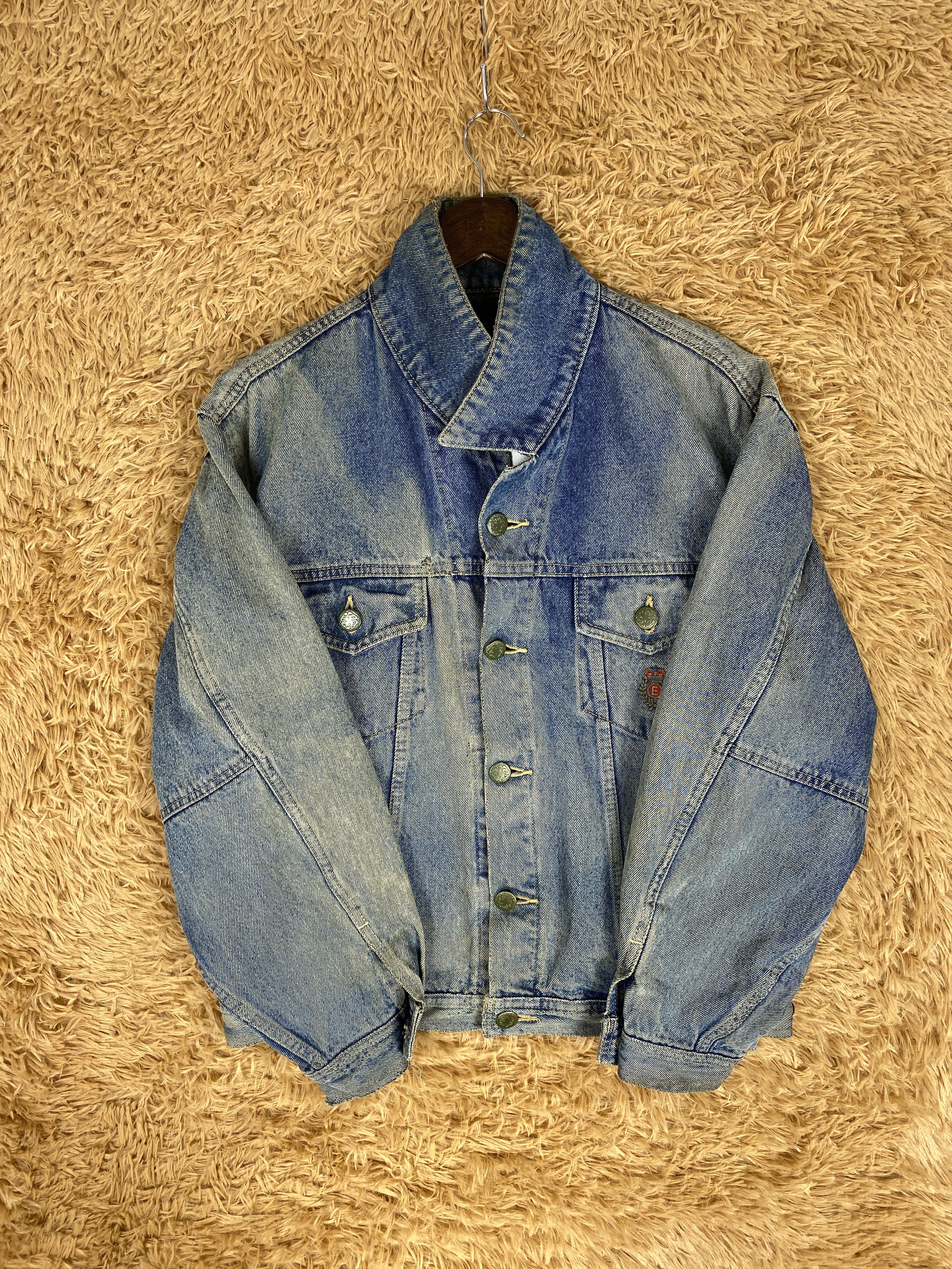 Edwin Vintage Edwin Faded Denim Jeans Jacket J2257 Size US M / EU 48-50 / 2 - 5 Thumbnail