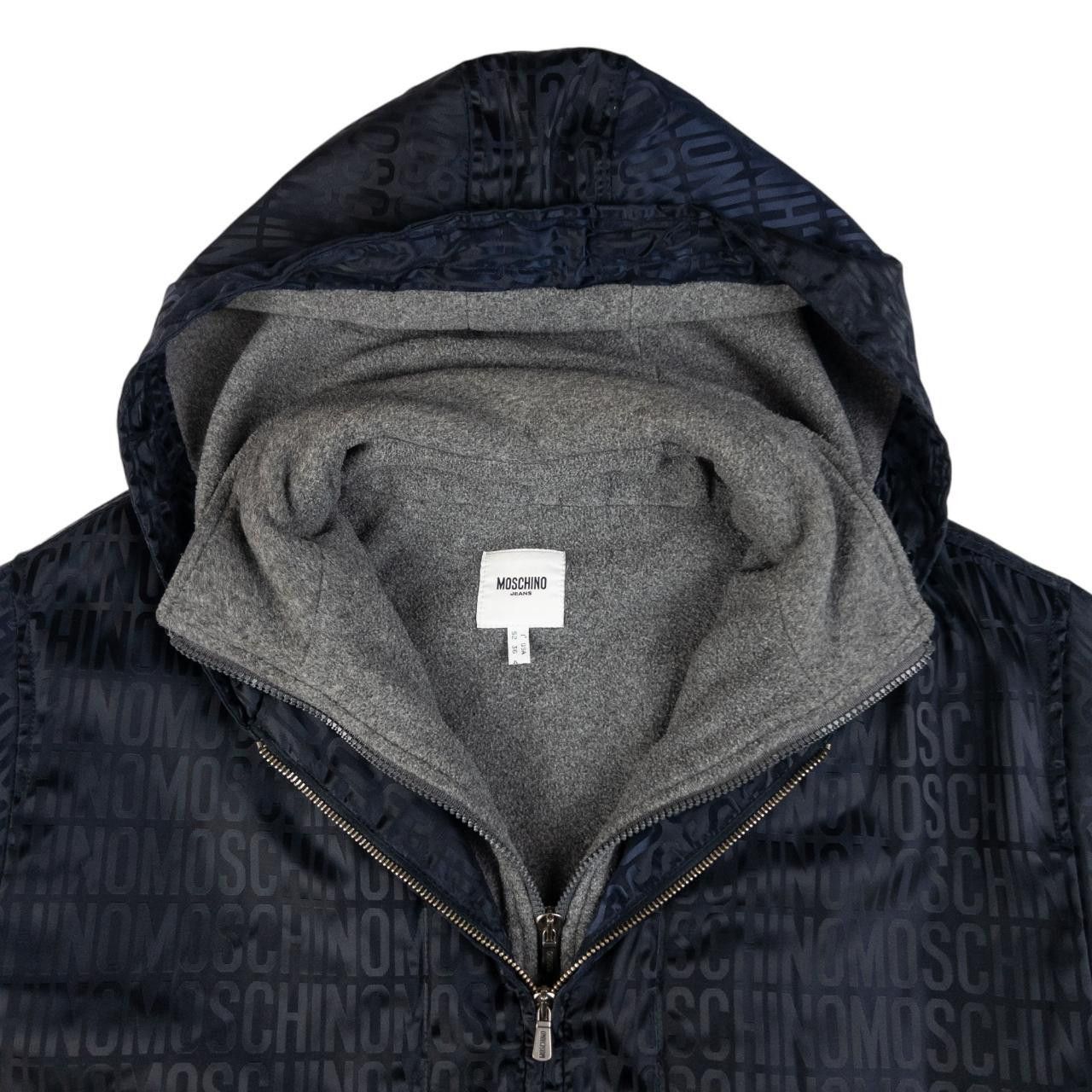 Moschino Vintage Moschino Jeans Monogram Layered Jacket Size XL Size US XL / EU 56 / 4 - 4 Thumbnail