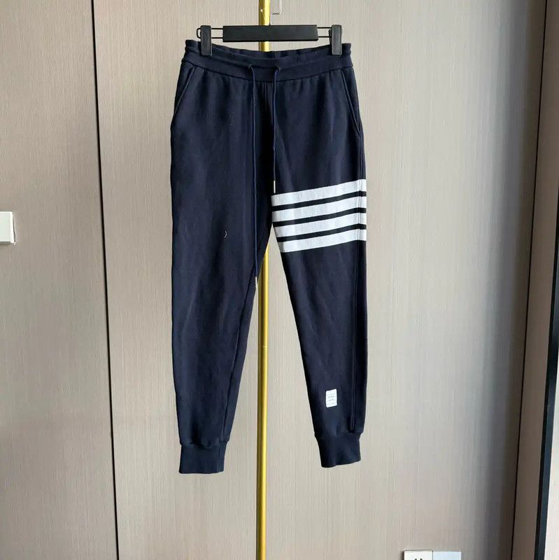 Thom Browne Thom Browne Women's Casual Navy Cotton Pants 0089 Size 28" / US 6 / IT 42 - 1 Thumbnail