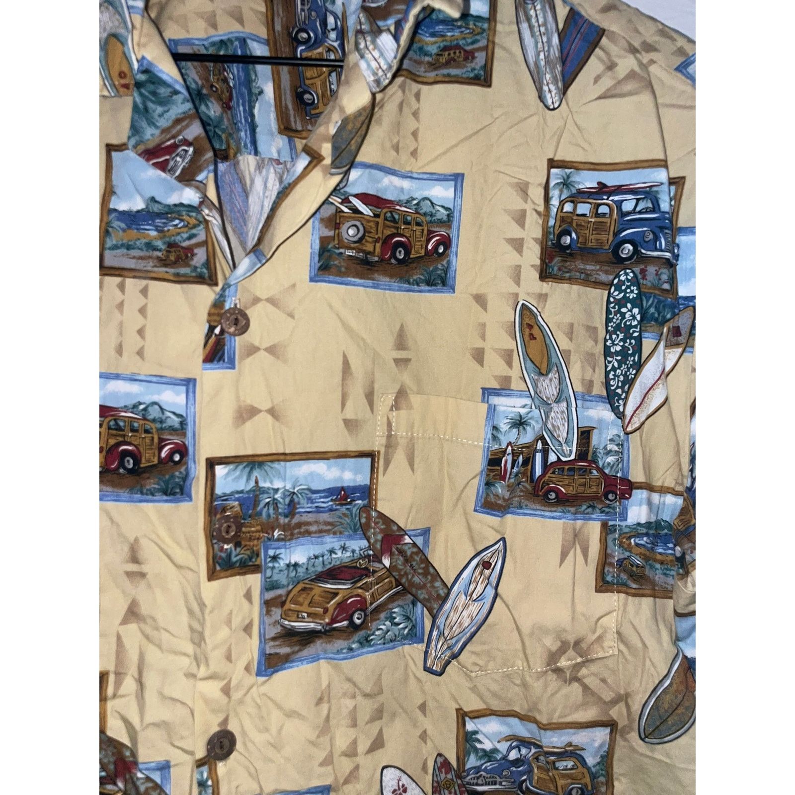 Pacific Legend Vintage Car Button Down Shirt Pacific Legend Hawaiian Tee X Size US XL / EU 56 / 4 - 4 Thumbnail