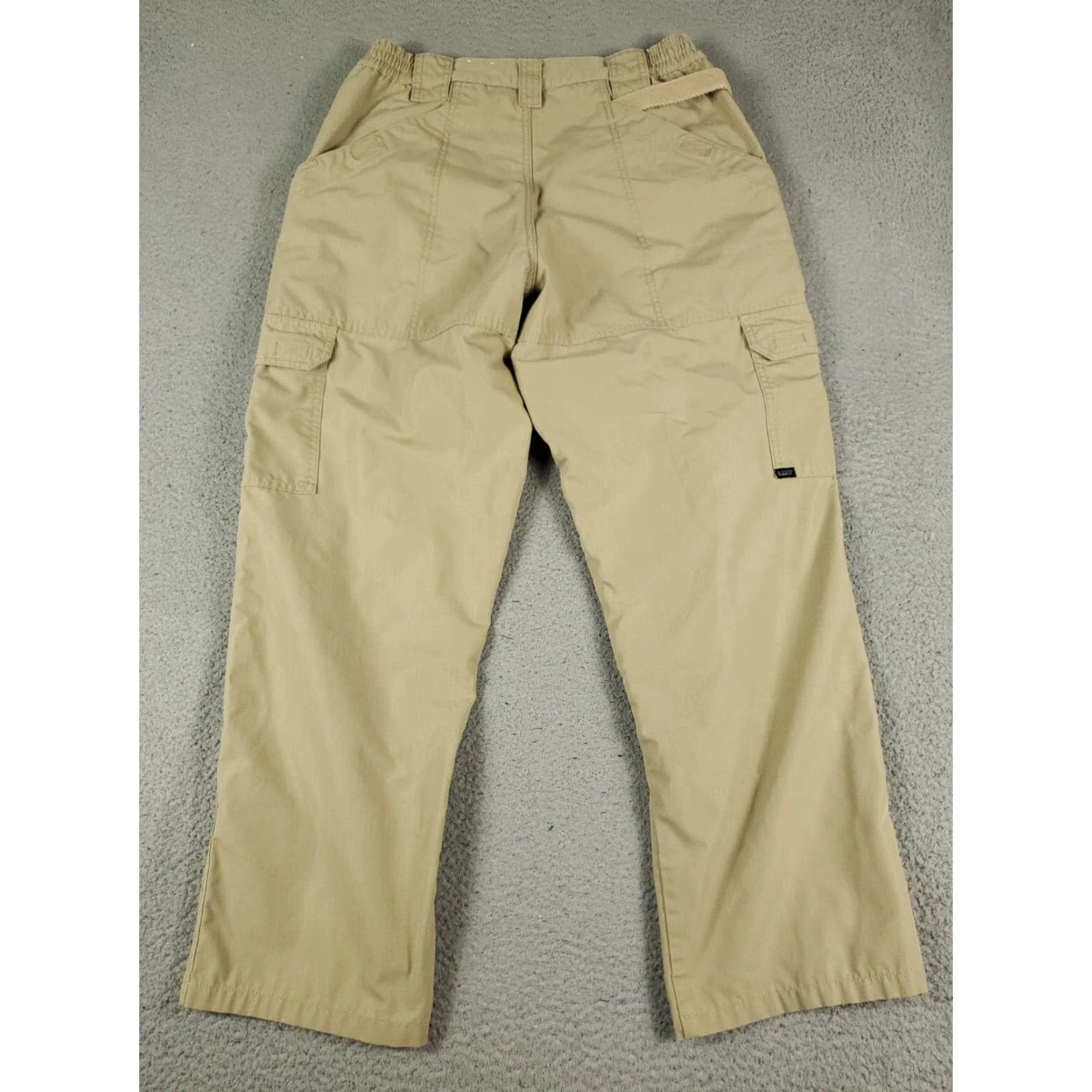 Vintage 5.11 Tactical Cargo Pants Mens Size 34x30 Beige Outdoor Workwear Trousers Size US 34 / EU 50 - 6 Thumbnail