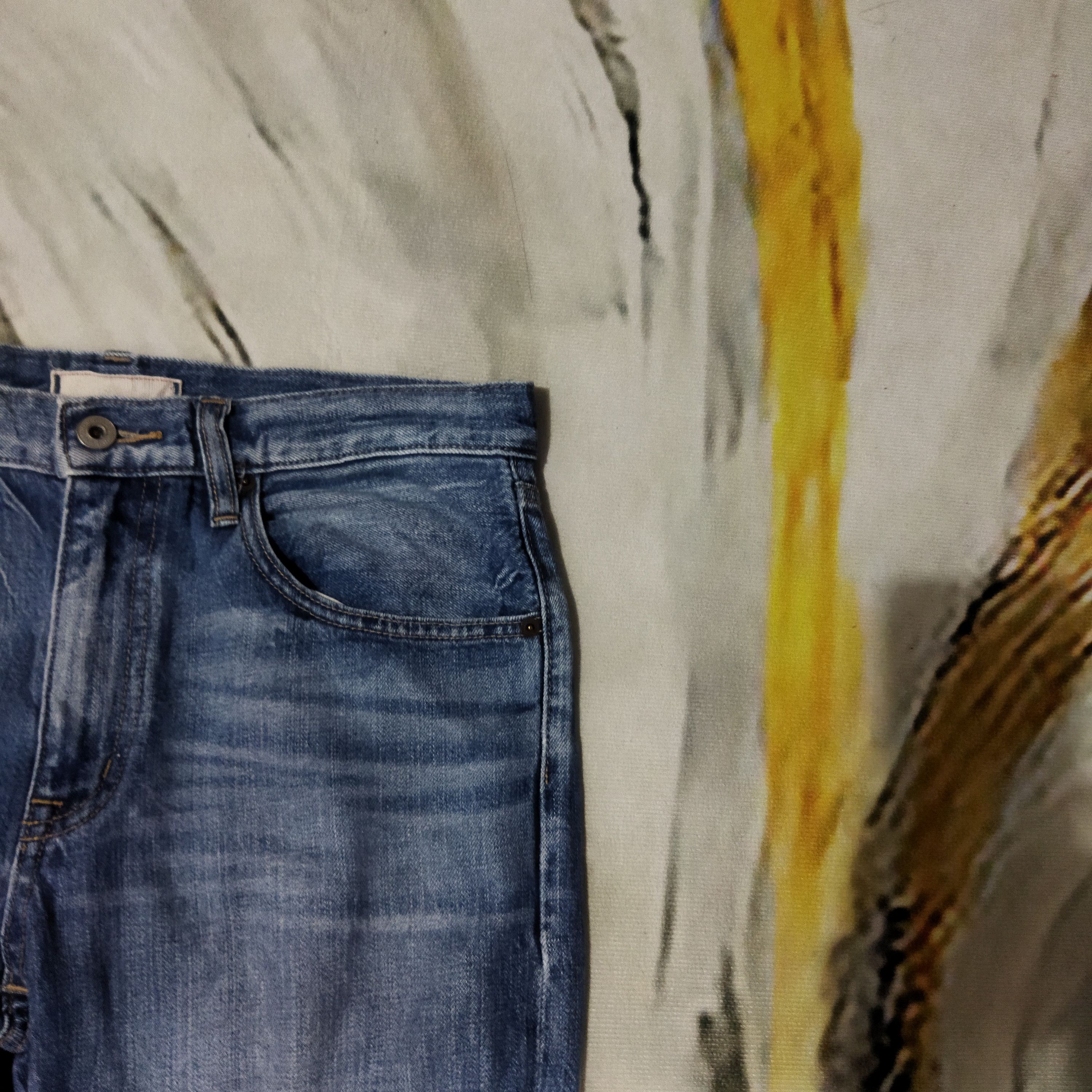 Japanese Brand VINTAGE JAPANESE DISTRESSED LIGHT BLUE JEANS PANTS Size US 30 / EU 46 - 5 Thumbnail