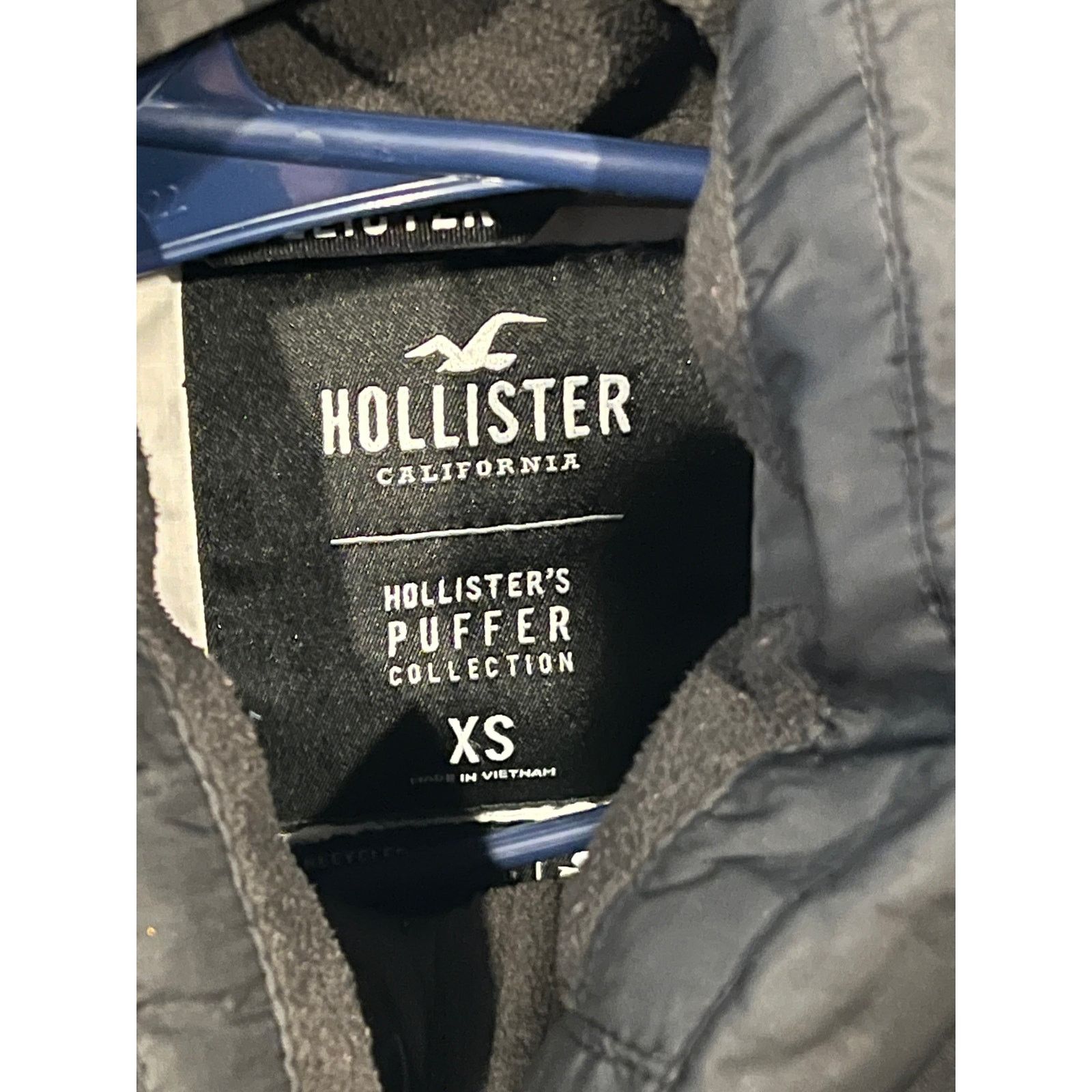 Hollister Hollister Puffer Collection Black Hooded Jacket Mens XS Size US XS / EU 42 / 0 - 3 Thumbnail