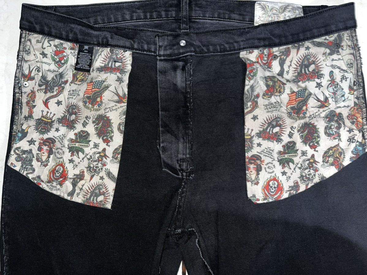 Ed Hardy DAGGER SKULL SLIM JEAN Size US 40 / EU 56 - 6 Thumbnail