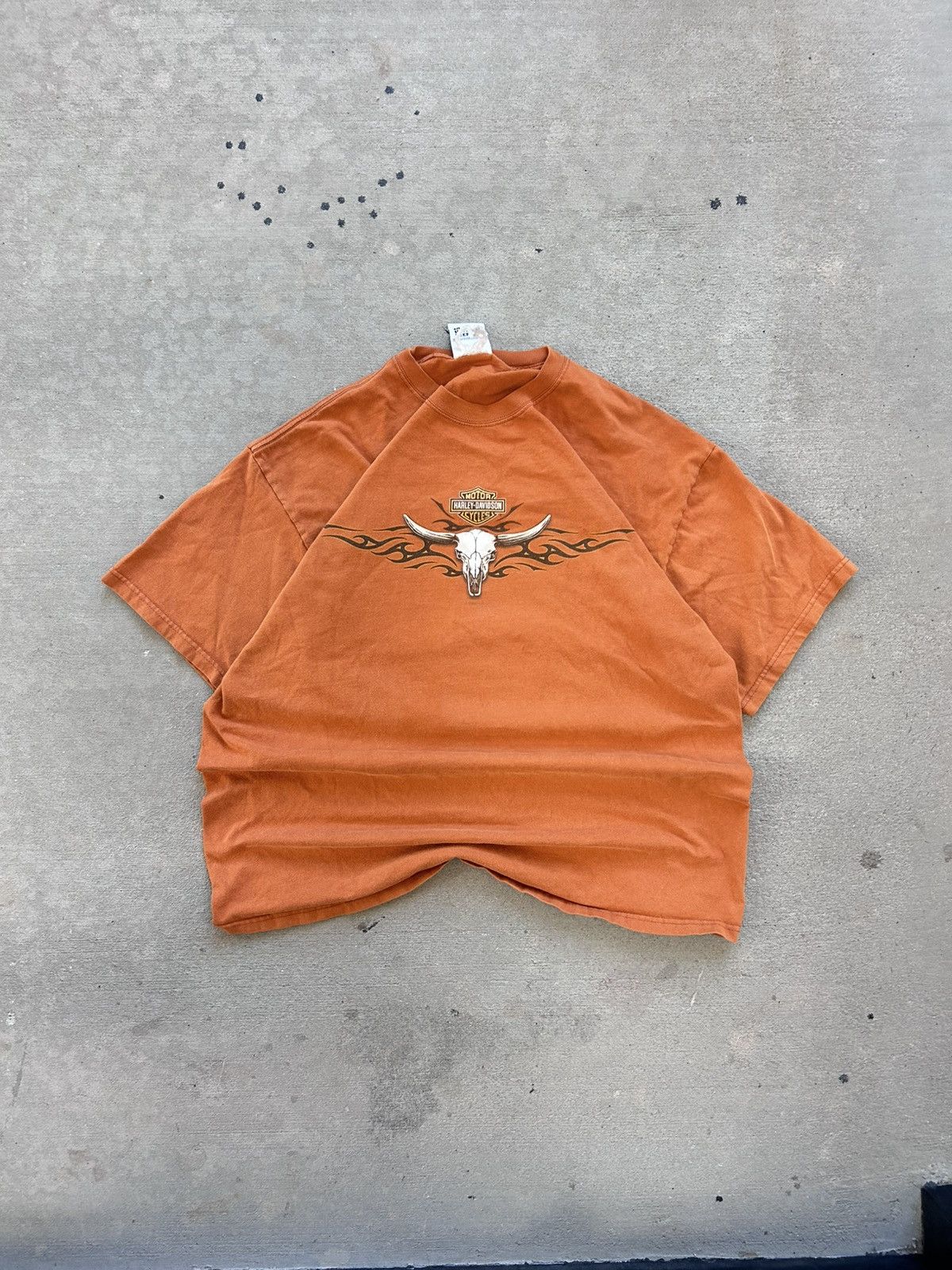 Harley Davidson Vintage Harley Davidson Low Country Charleston Bull Tee Size US XL / EU 56 / 4 - 1 Thumbnail