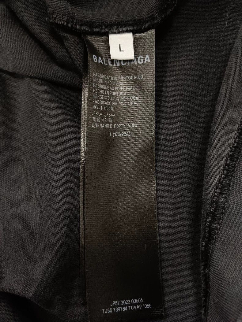 Balenciaga Balenciaga Double-sided classic logo short-sleeved T-shirt Size US S / EU 44-46 / 1 - 6 Thumbnail