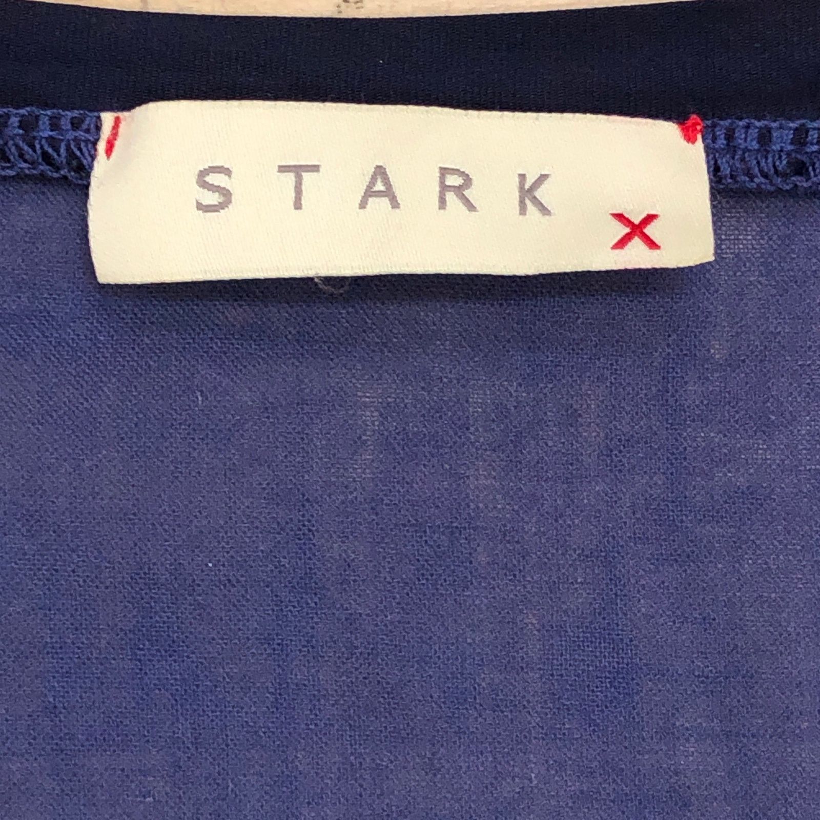 Other Stark X Size M Top Mixed Media High Low Hem Lightweight Blue Size M / US 6-8 / IT 42-44 - 12 Thumbnail