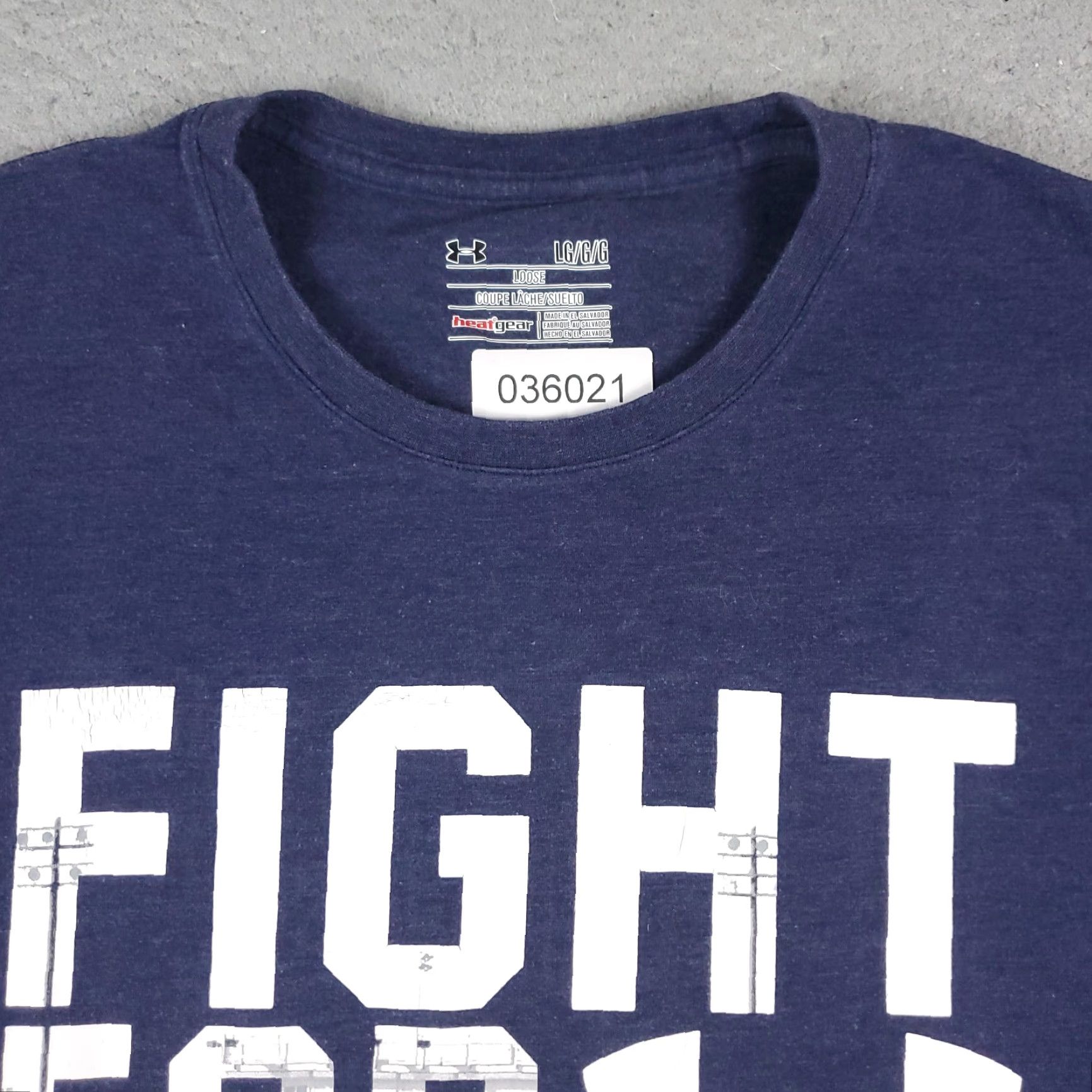 Under Armour Under Armour T-Shirt Mens Large Blue Short Sleeve Crew Neck Logo Classic Sports - Mens, L, Blue Size US L / EU 52-54 / 3 - 3 Thumbnail