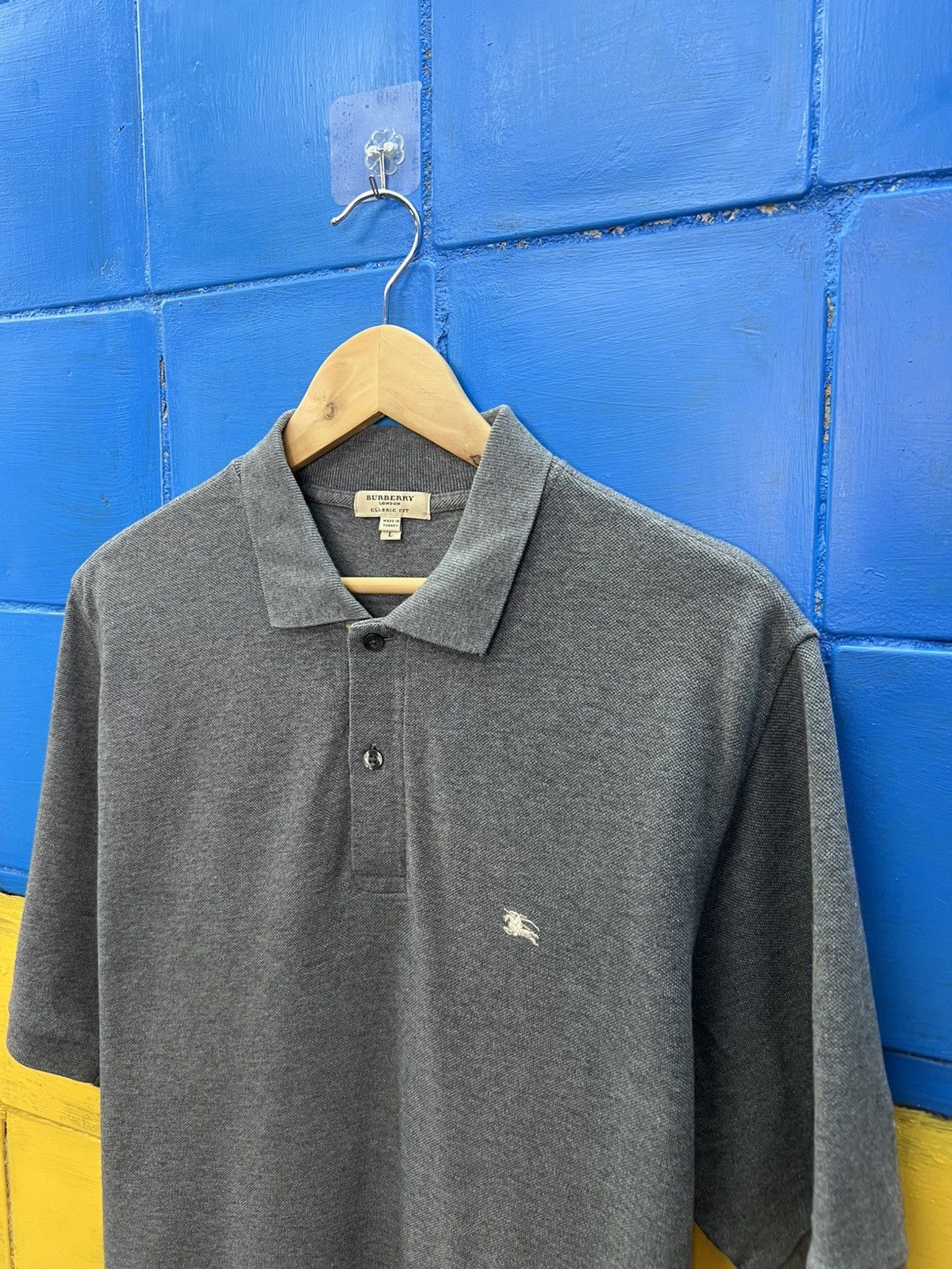 Burberry Burberry London Classic Fit Polo Shirt Size US L / EU 52-54 / 3 - 6 Thumbnail