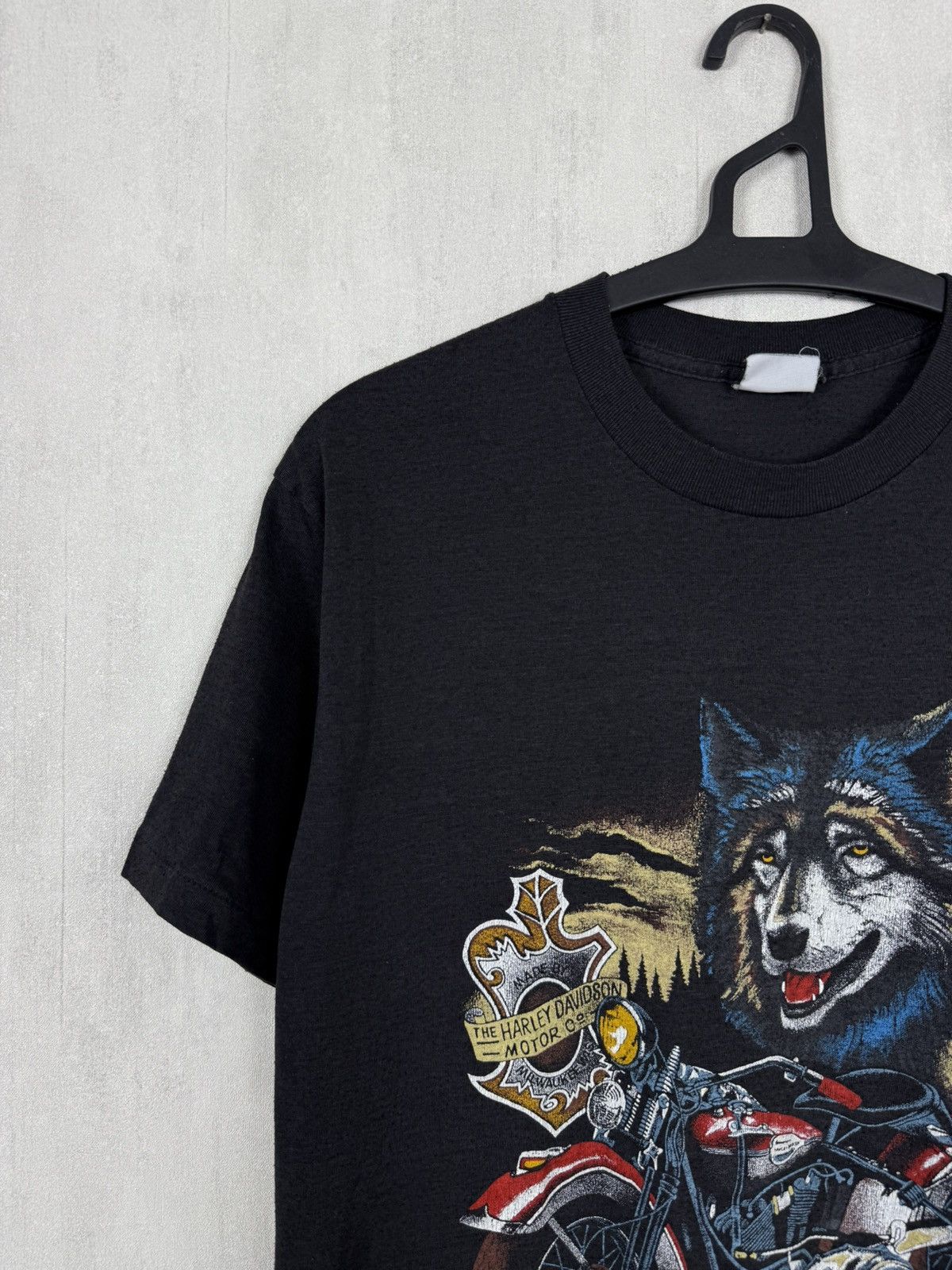 Harley Davidson Vintage 90s Harley Davidson Survivors 3D T-Shirt Size US M / EU 48-50 / 2 - 5 Thumbnail