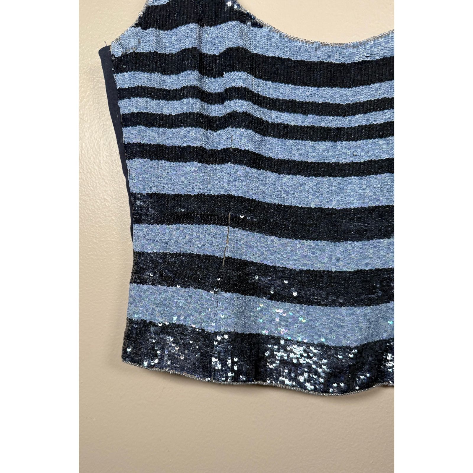 Escada Vintage Escada Sequined Tank Top size 34IT/4 US Size S / US 4 / IT 40 - 6 Thumbnail