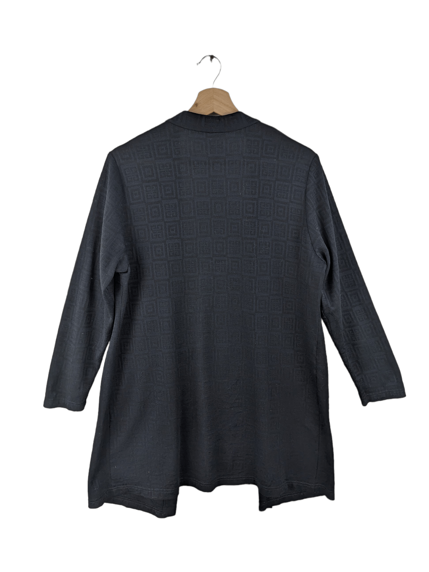 Givenchy × Vintage Givenchy Cardigan Monogram Black Size M / US 6-8 / IT 42-44 - 2 Thumbnail