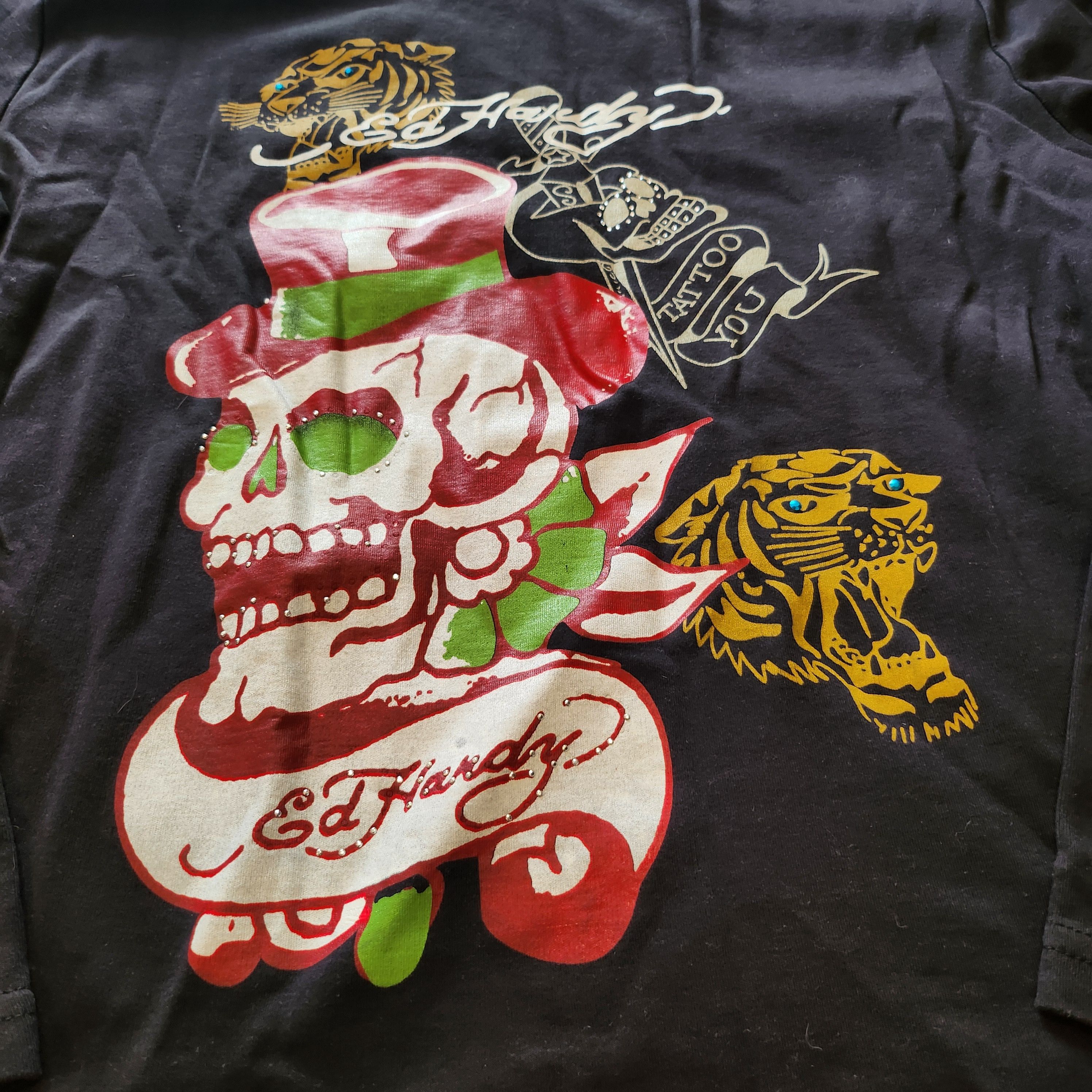 Ed Hardy EdHardy Tatoo Skull shirt Size US L / EU 52-54 / 3 - 2 Thumbnail