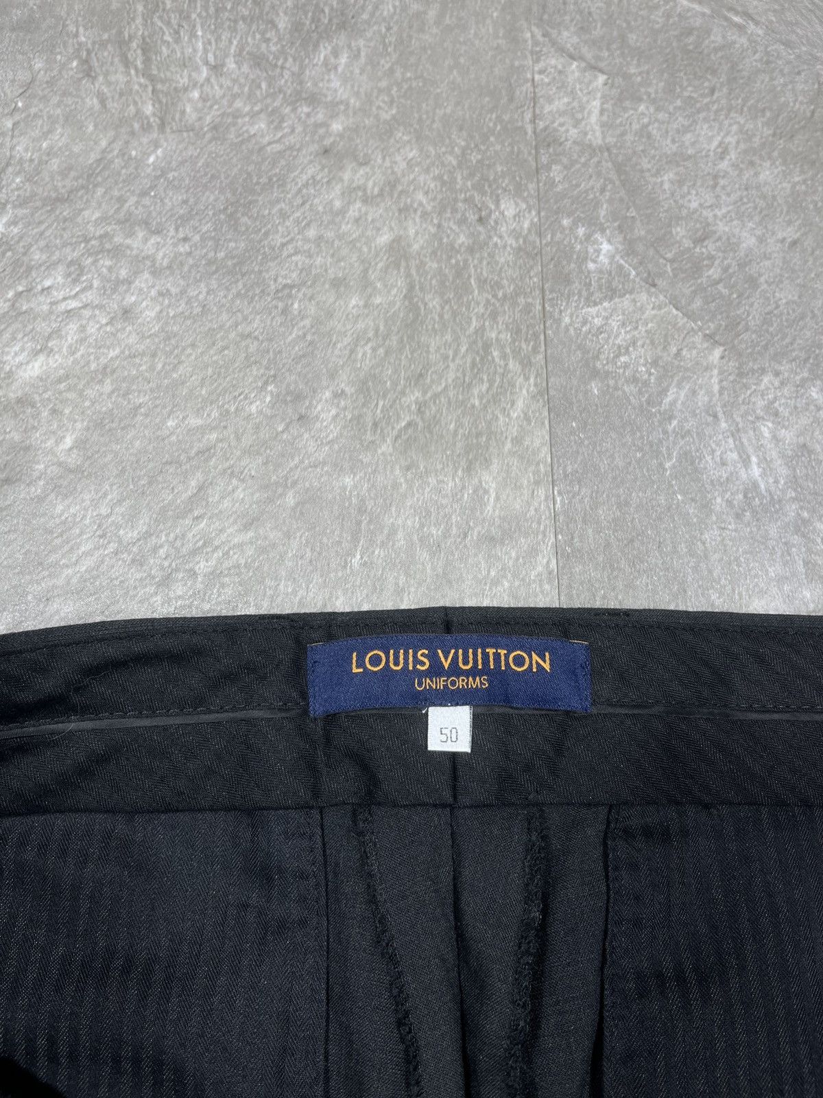 Louis Vuitton Louis Vuitton Uniform Classic Virgin Wool Pants Trousers Size US 36 / EU 52 - 17 Thumbnail