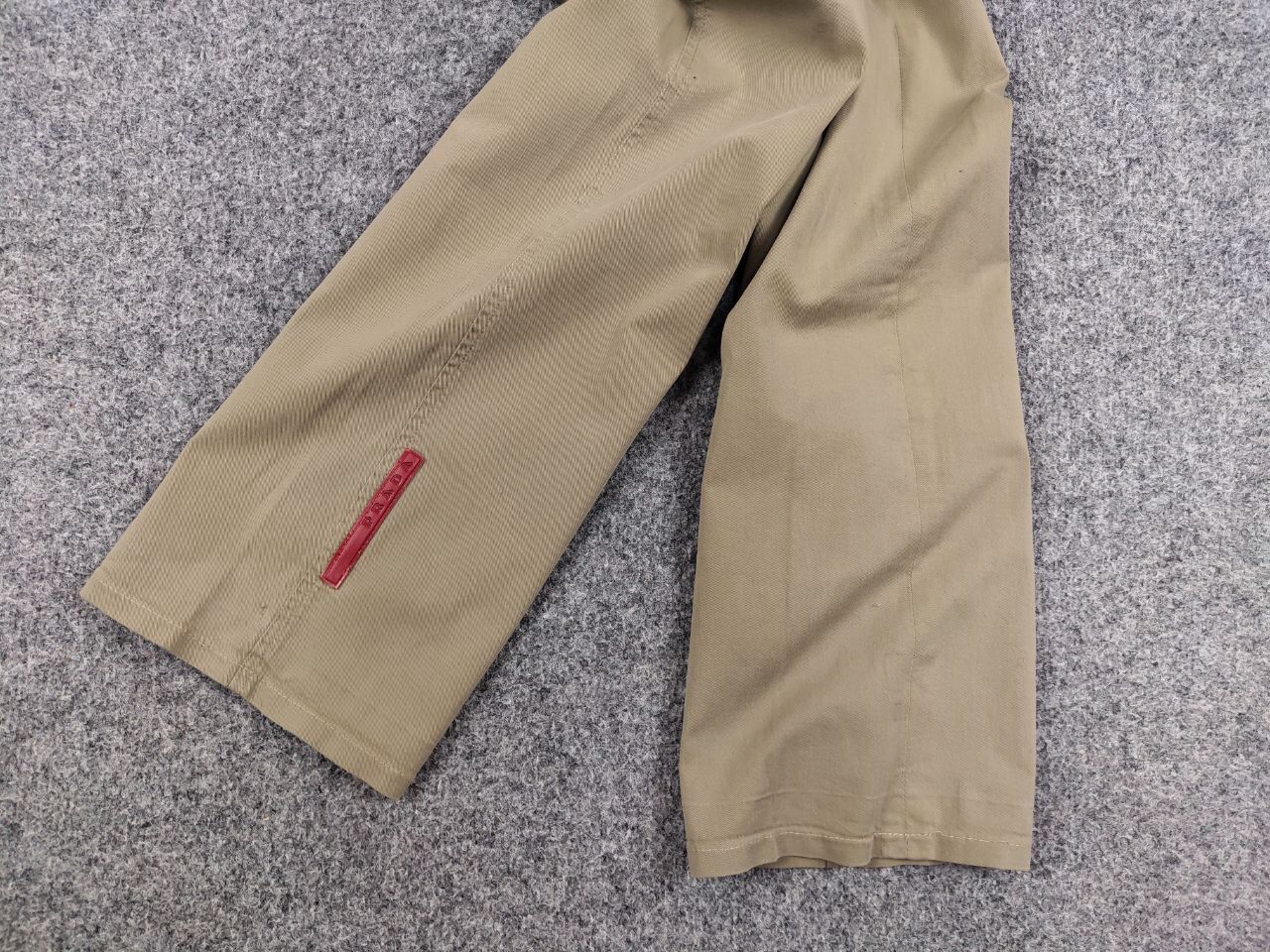 Prada Vintage Prada Red Tab Authentic Beige Trouser Women's Pants Size 30" / US 8 / IT 44 - 17 Thumbnail