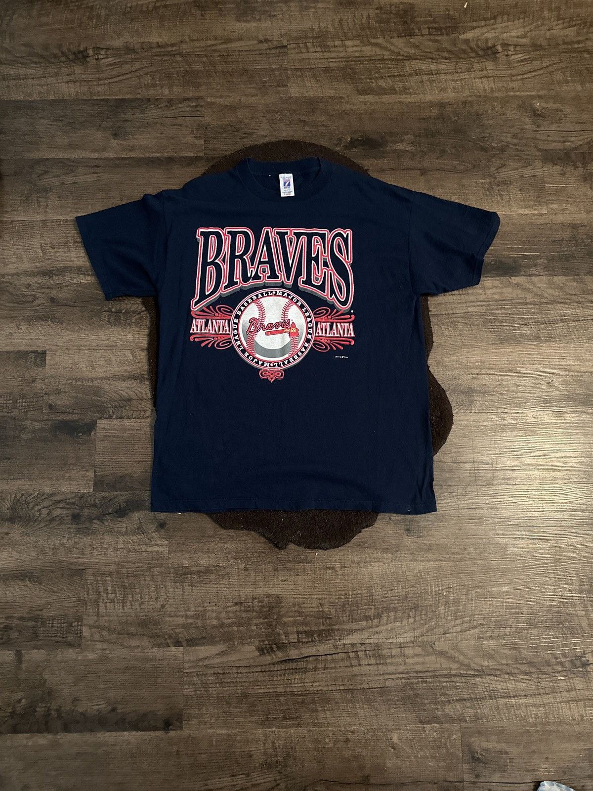 98 Atlanta Braves Shirtvintage Atlanta Braves Shirt90s 