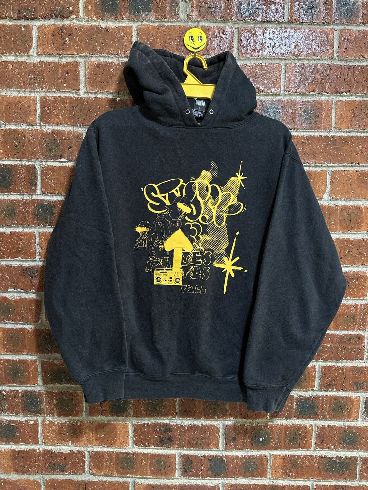 Stussy Vintage Stussy Rappers Hoodie Sun Faded Size US L / EU 52-54 / 3 - 1 Thumbnail