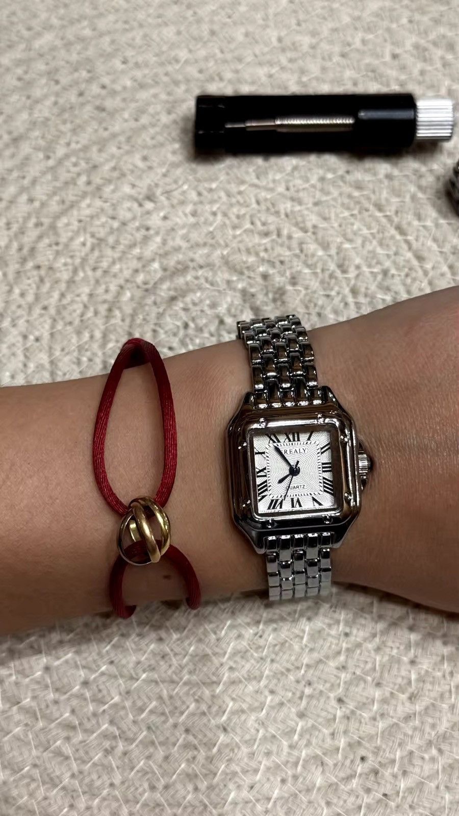 Jewelry × Vintage Vintage 90s retro luxury style watch Size ONE SIZE - 3 Thumbnail
