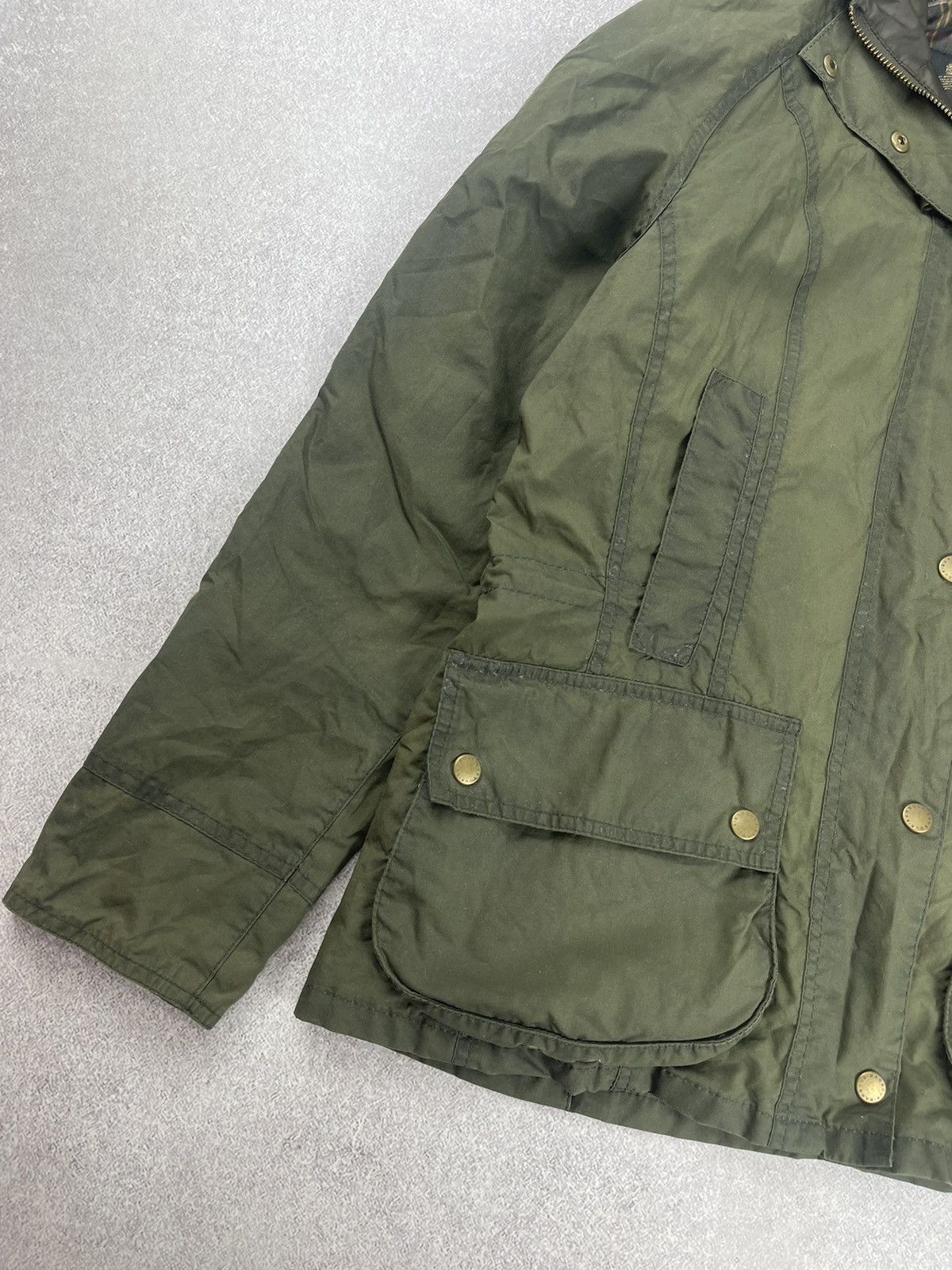 Barbour × Vintage × Wax London Barbour Flyweight Beadnell Wax Parka Jacket Size 10 Size M / US 6-8 / IT 42-44 - 3 Thumbnail