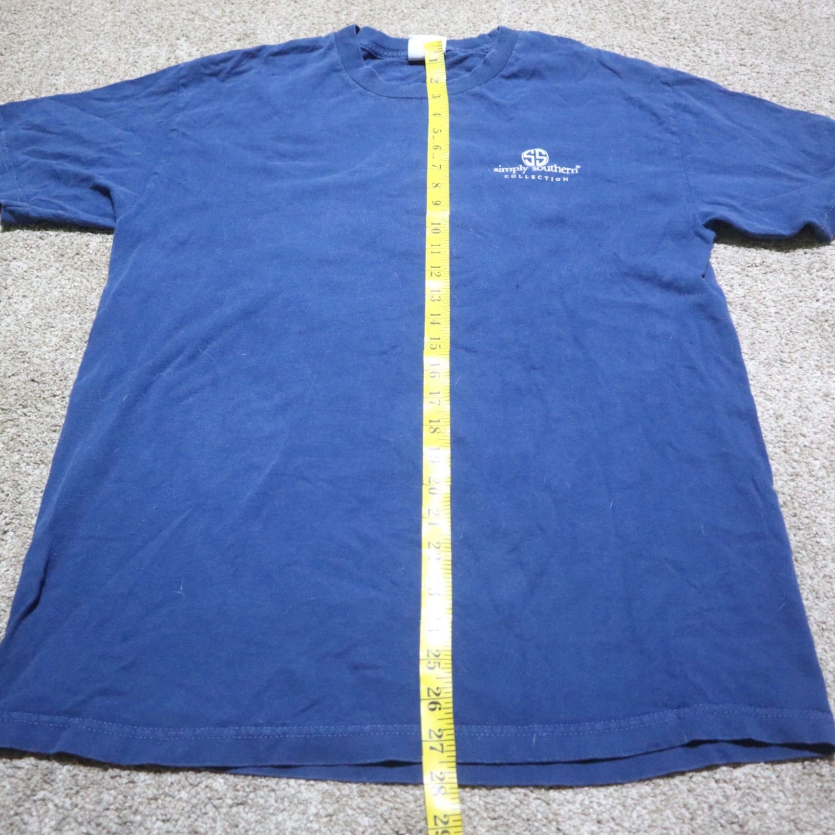 Vintage God Is My Anchor Simply Southern Tee Shirt Adult Women's Size M Medium Blue Graphic Tee Shirt Womens Size M / US 6-8 / IT 42-44 - 7 Thumbnail