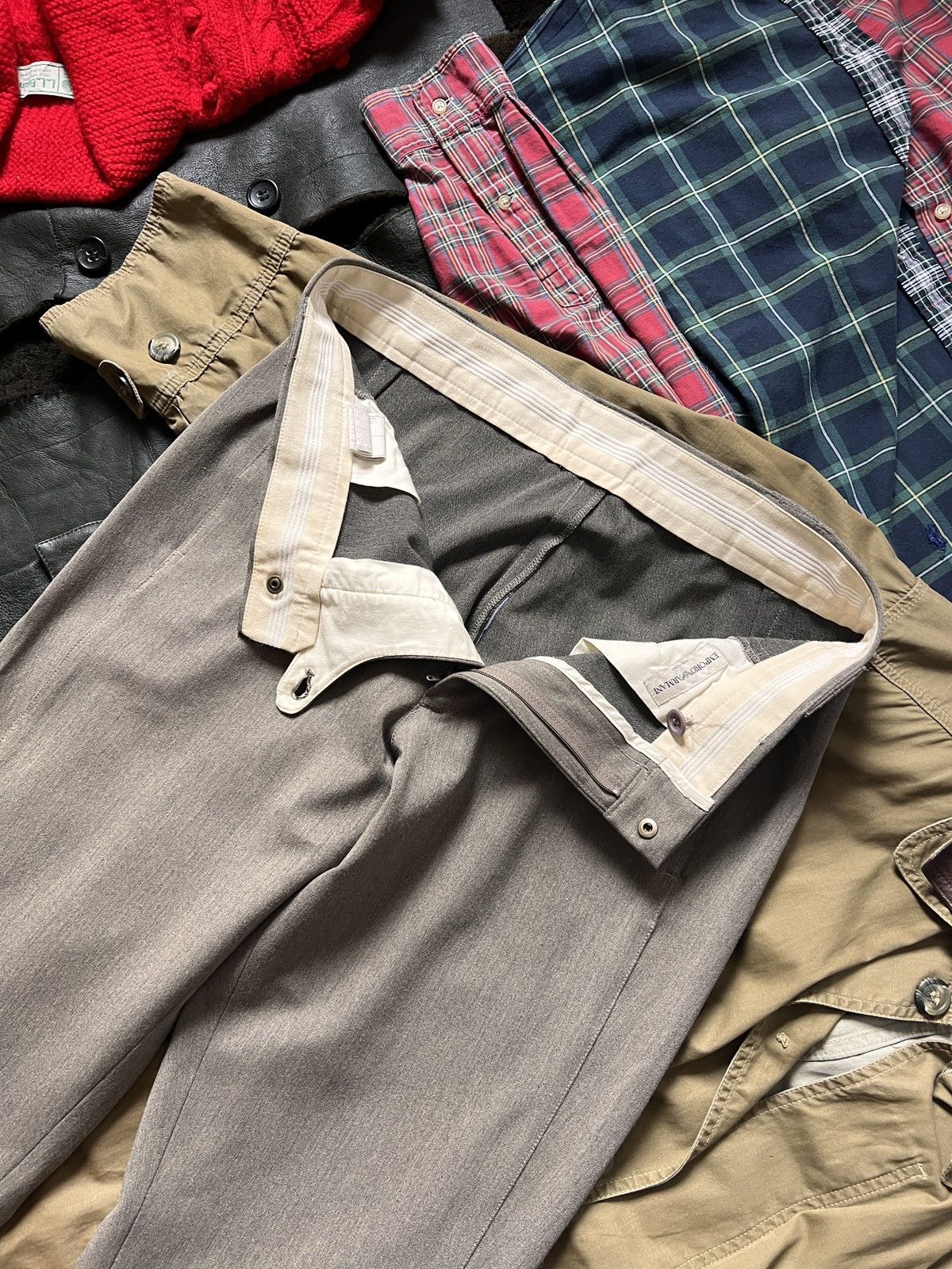 Emporio Armani Rare Emporio Armani Pants Avant-Garde Pants Size 32" / US 10 / IT 46 - 10 Thumbnail