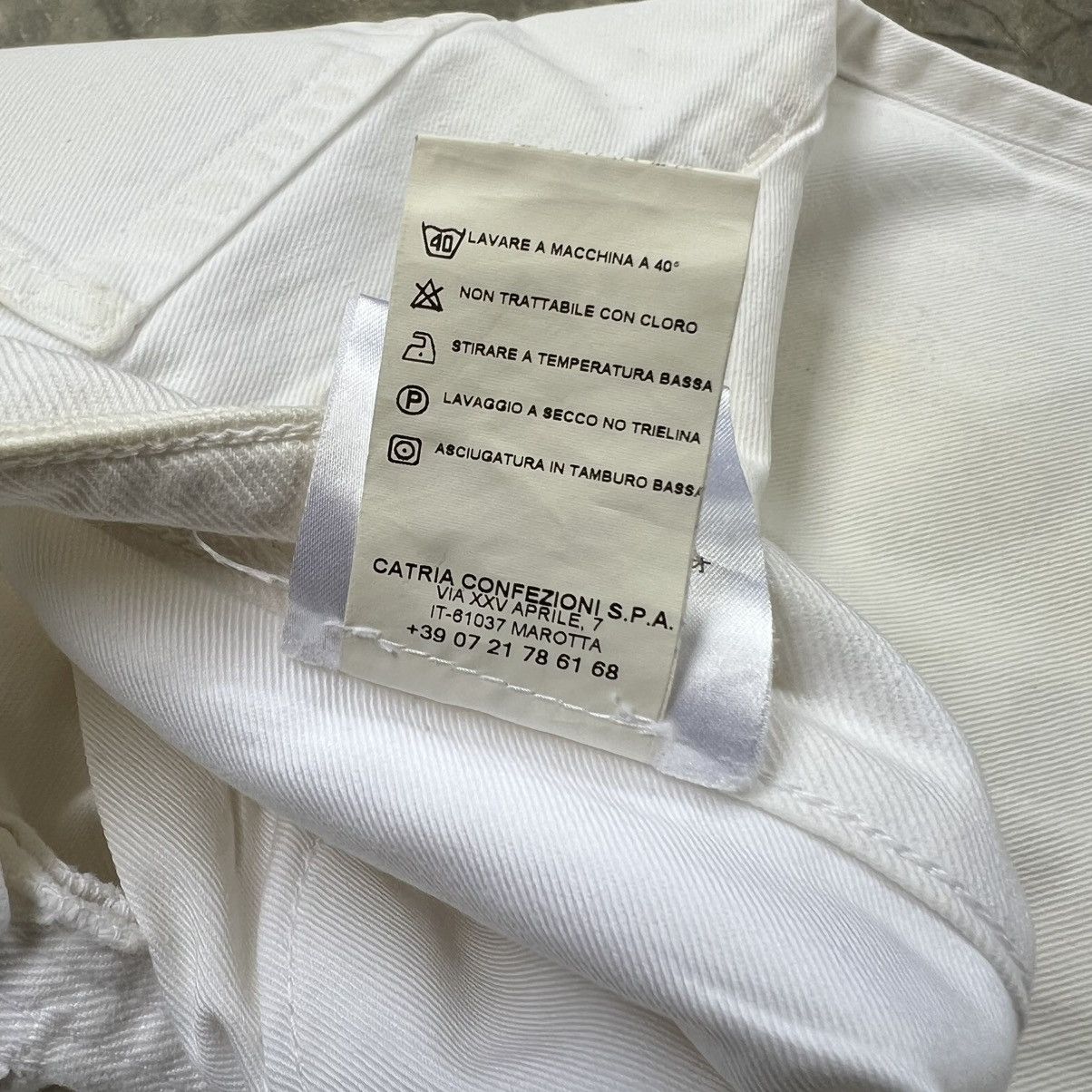 DEPARTMENT5 Departement5 White Jeans Size US 31 - 12 Thumbnail