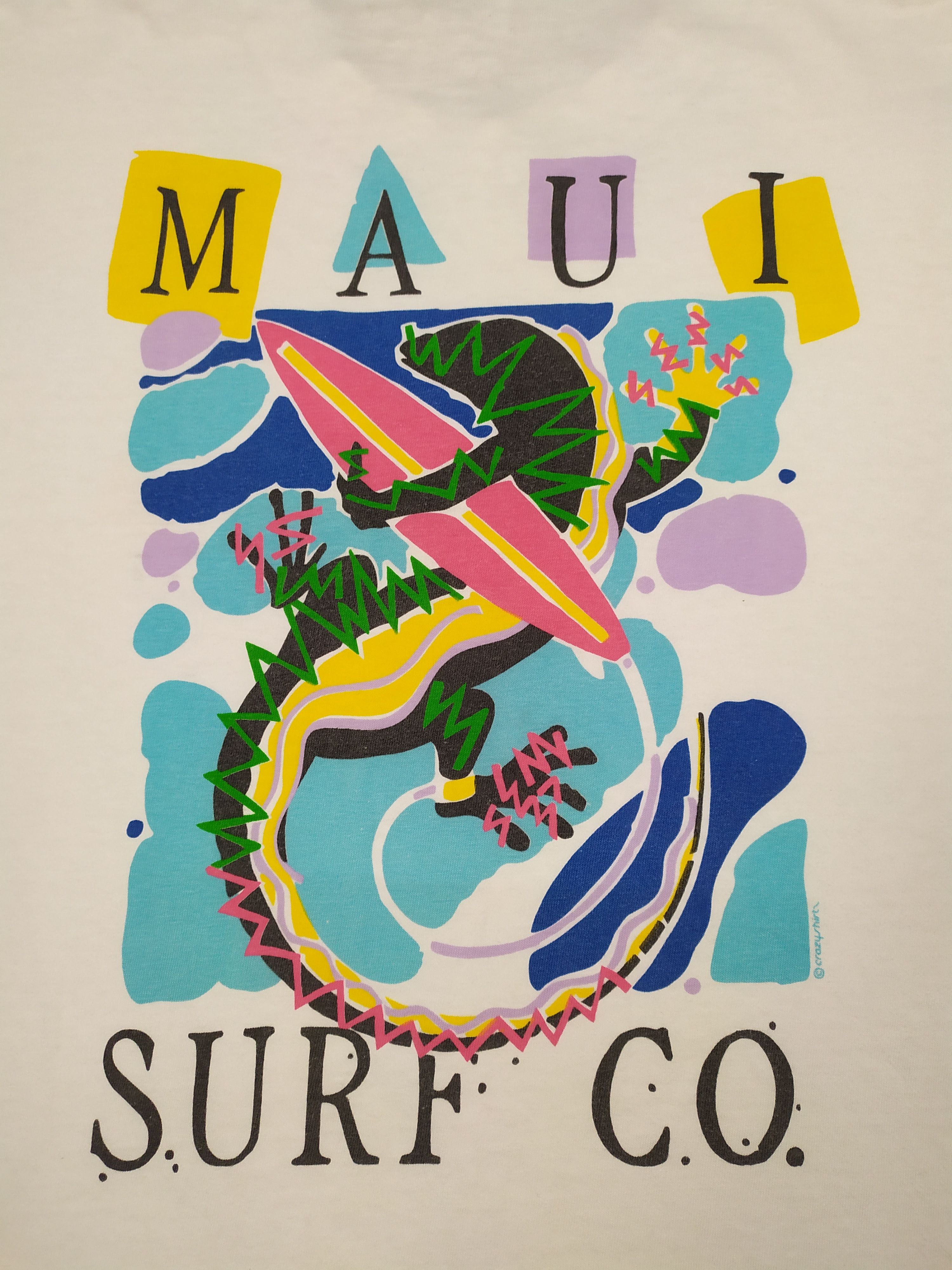 Vintage Vintage Crazy Shirt Maui Surf co. T Shirt Size US L / EU 52-54 / 3 - 8 Thumbnail
