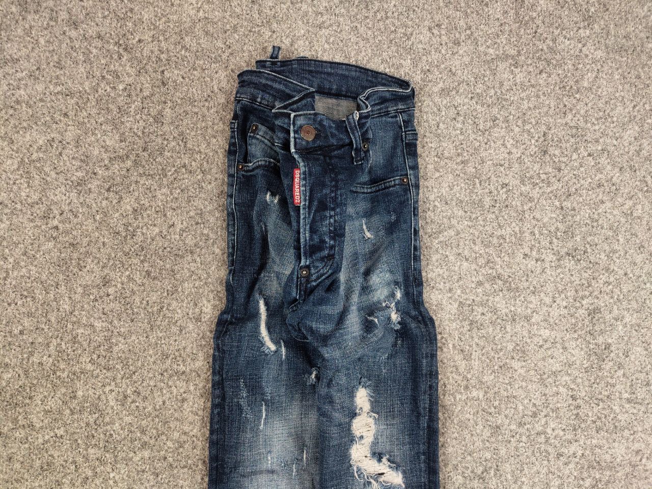 Dsquared2 Dsquared2 authentic Design Distressed logo Denim Jeans Size US 32 / EU 48 - 8 Thumbnail