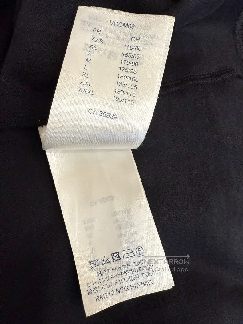 Louis Vuitton Louis Vuitton Black Embossed Short Sleeve T-shirt Size US M / EU 48-50 / 2 - 7 Thumbnail