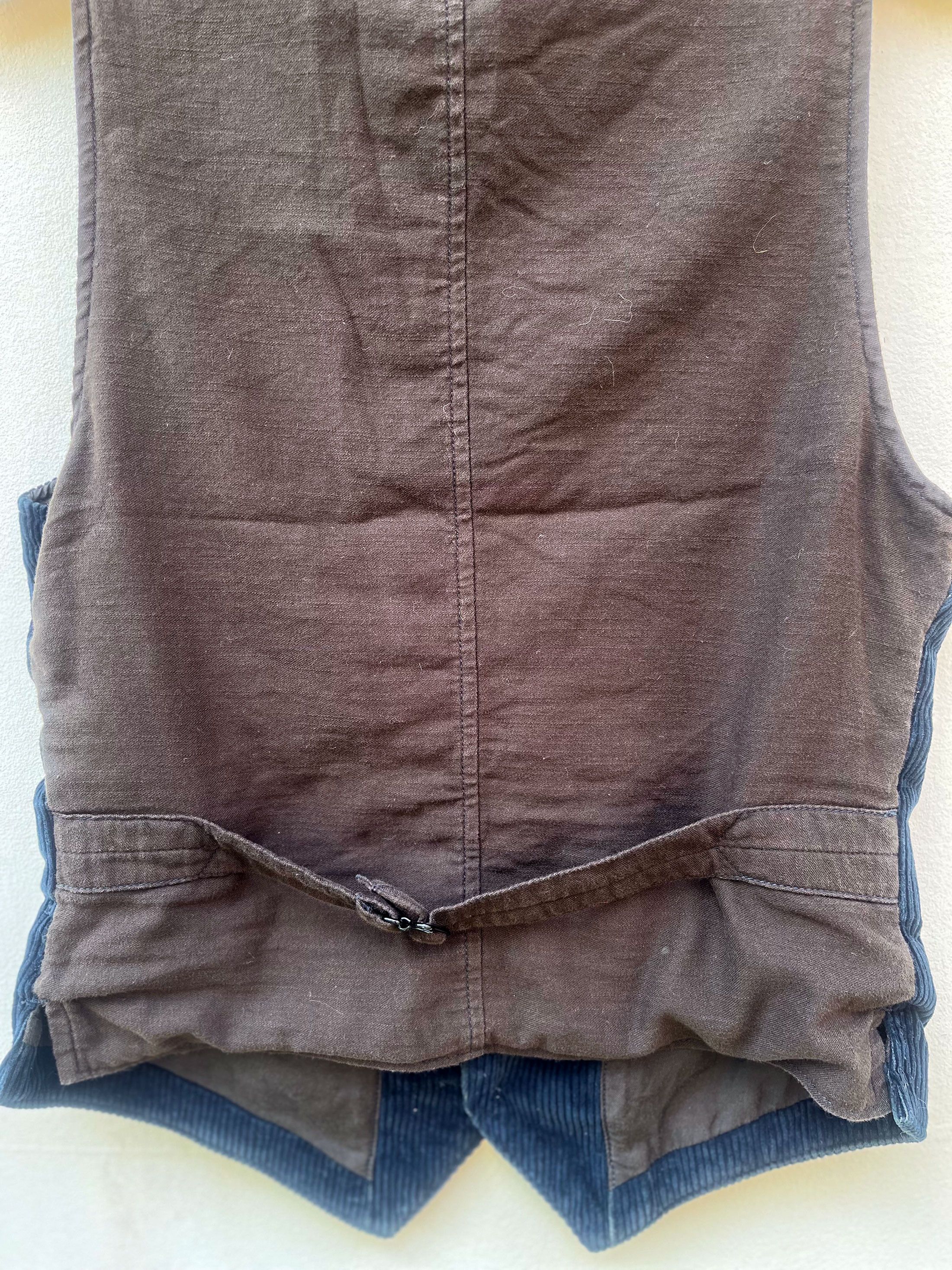 RRL Ralph Lauren Polo Double RL Button Down Corduroy Vest Jacket Size US XS / EU 42 / 0 - 7 Thumbnail