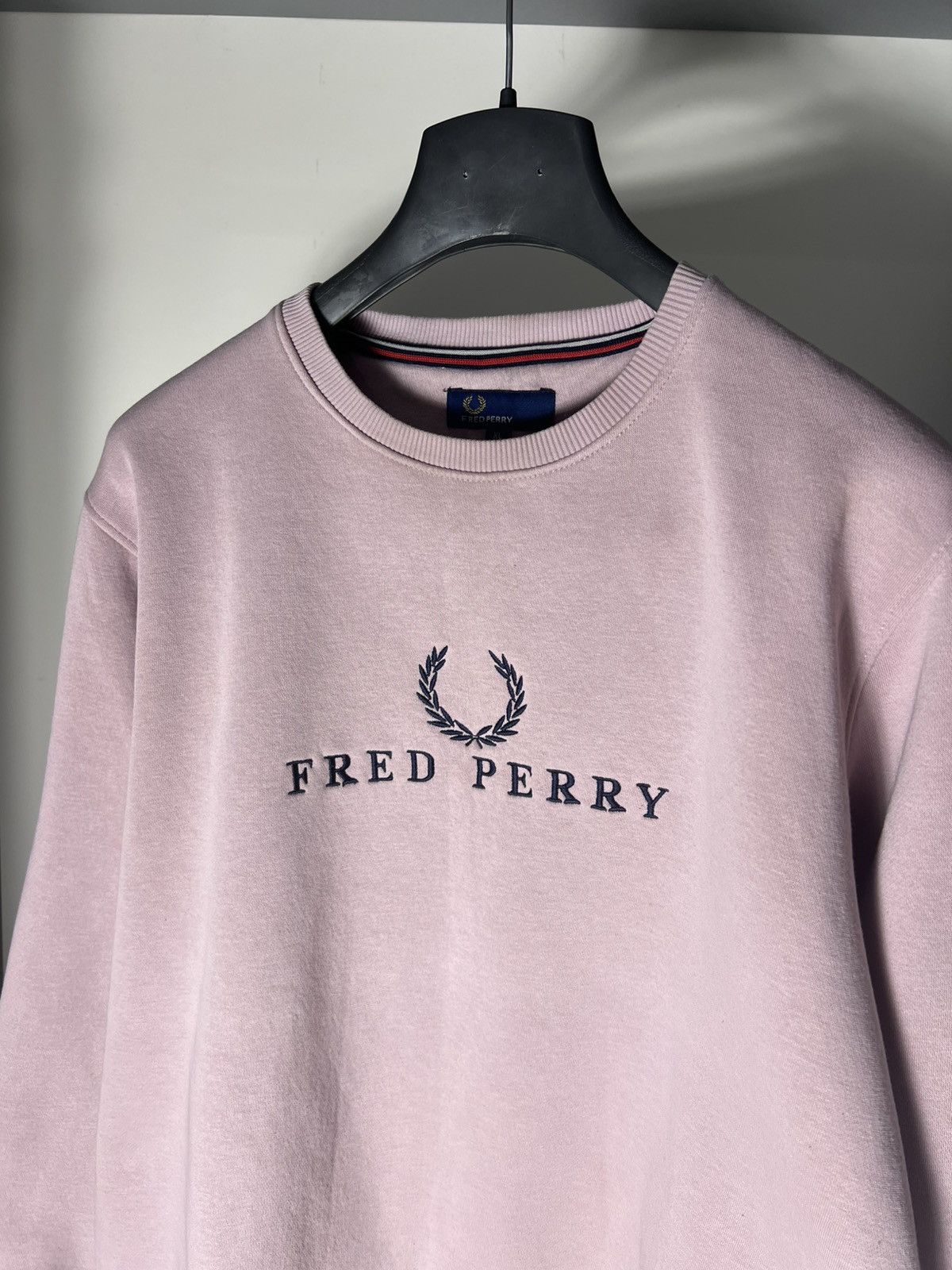Fred Perry × Vintage VERY RARE FRED PERRY BIG LOGO SWEATSHIRT DESIGNER CASUAL Y2K Size US XL / EU 56 / 4 - 6 Thumbnail