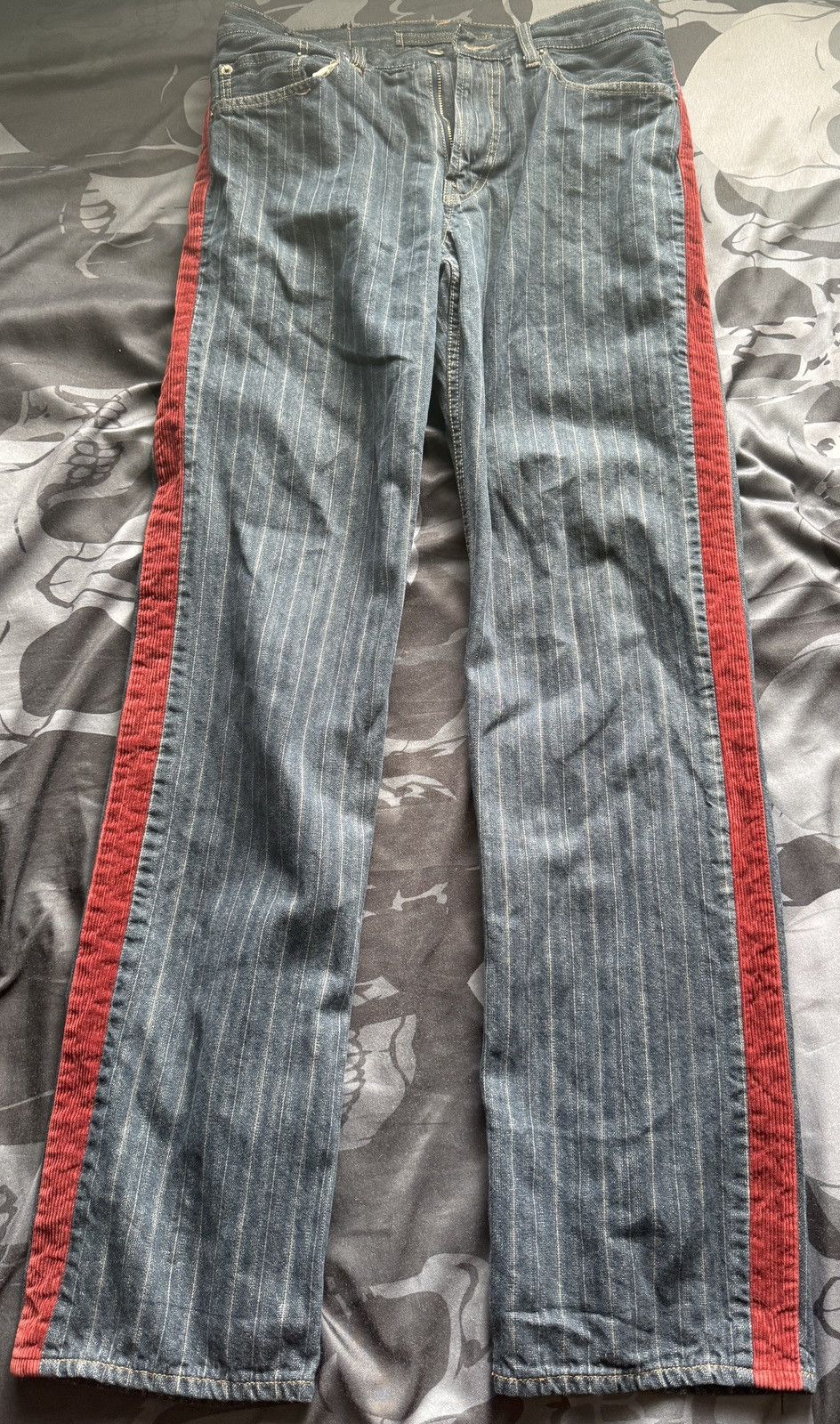 PPFM nice striped ppfm jeans Size US 29 - 1 Thumbnail