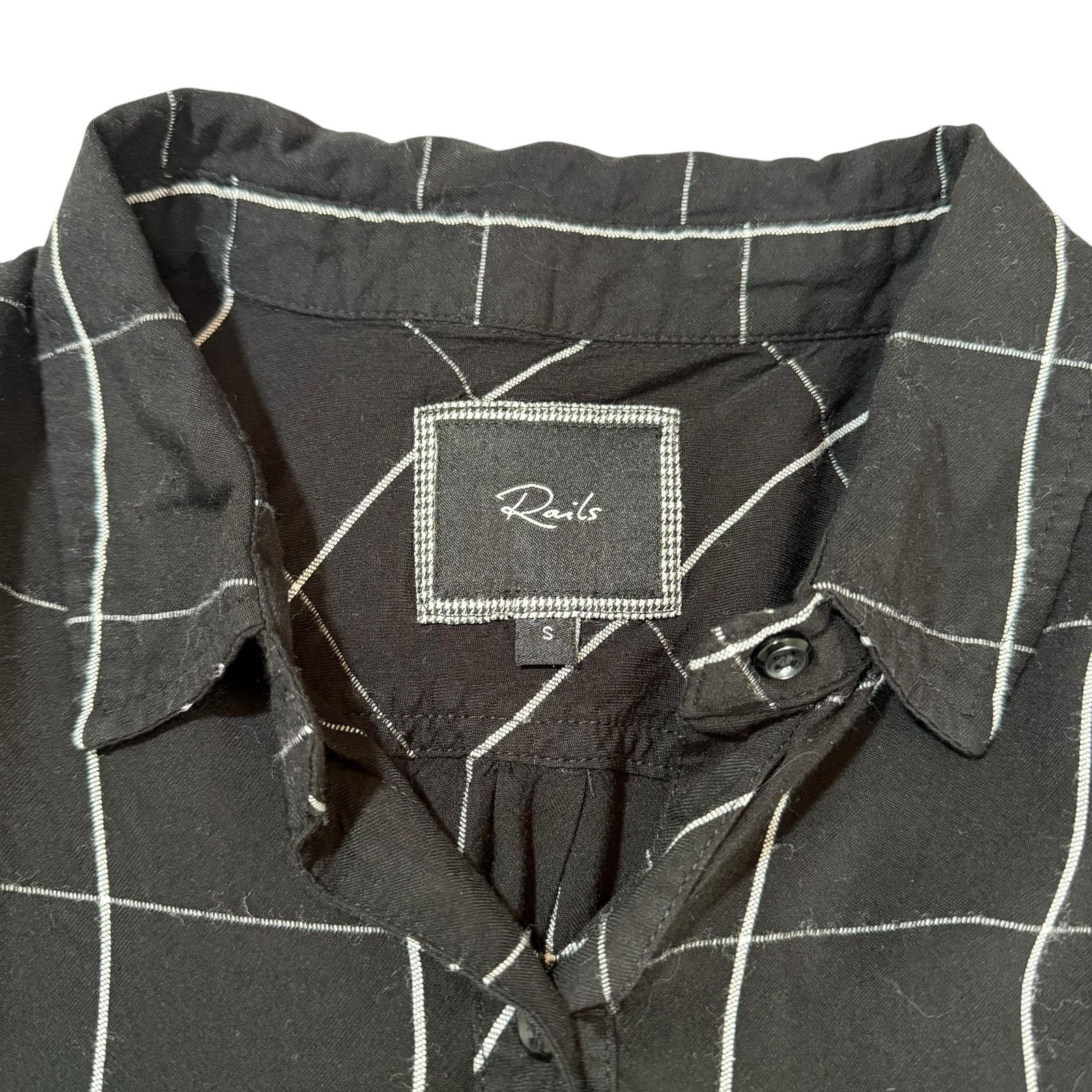 Rails Rails Hunter Shirt Collared Button Down Grid Pattern Small Size S / US 4 / IT 40 - 3 Thumbnail