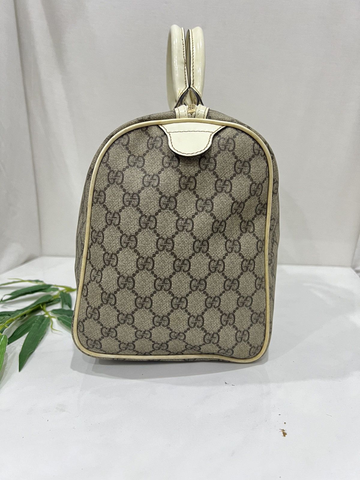 Gucci Authentic Gucci Joy Boston Bag GG Coated Canvas Medium Size ONE SIZE - 5 Thumbnail