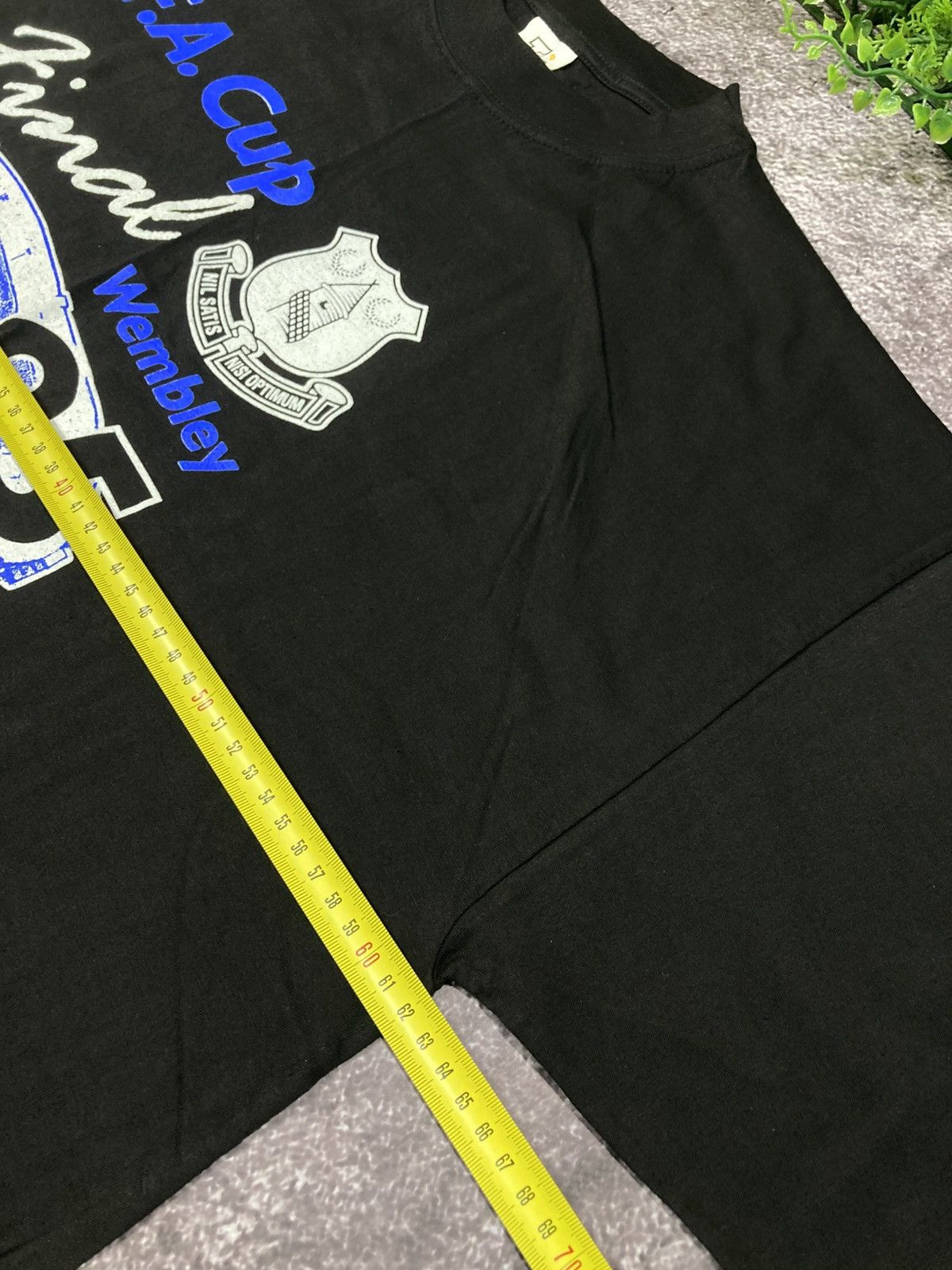 Vintage Vintage Everton 1995 Final Cup Wembley T Shirt Tee Size US XL / EU 56 / 4 - 10 Thumbnail