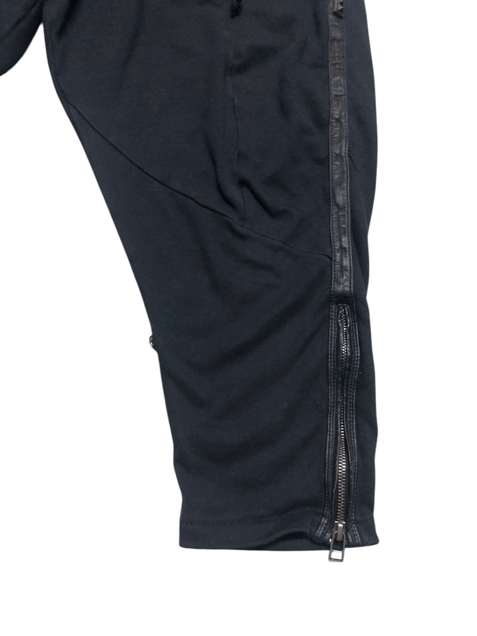 KMRii KMRII 3/4 Joggers Pant Leather Part Rare Design Size US 31 - 6 Thumbnail