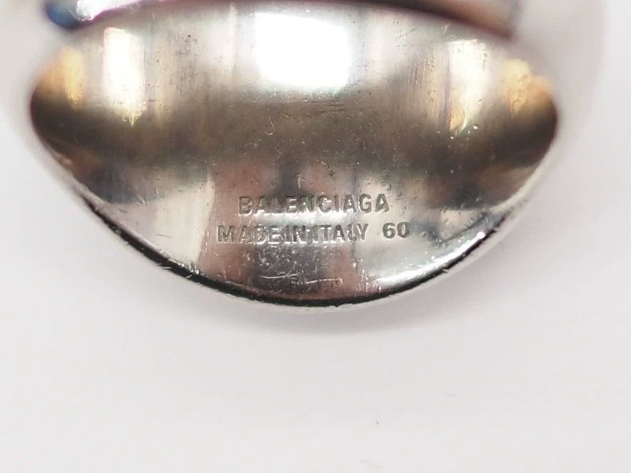Balenciaga Balenciaga Tone Signet Ring Size ONE SIZE - 3 Thumbnail