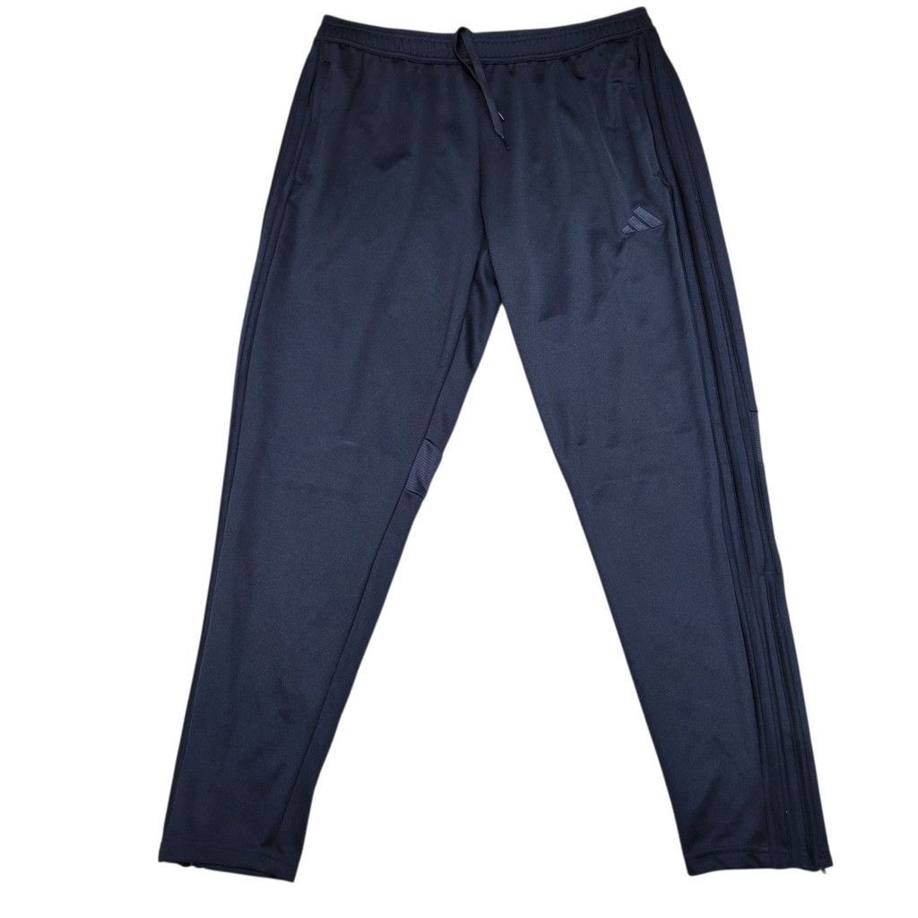 Adidas Adidas Men's 3-Stripes Black Zip Ankle Jogging Pants Size XL Size US 42 / EU 58 - 2 Thumbnail