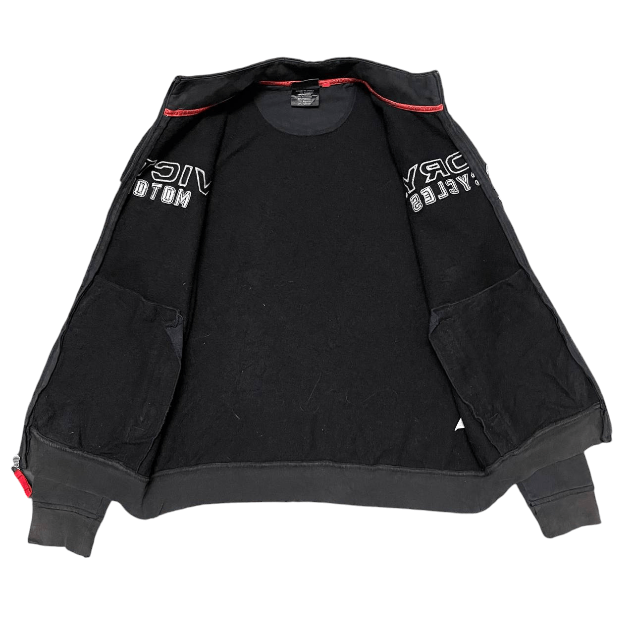 Harley Davidson Vintage 90's Victory Motorcycle Sweater Jacket Size US M / EU 48-50 / 2 - 9 Thumbnail