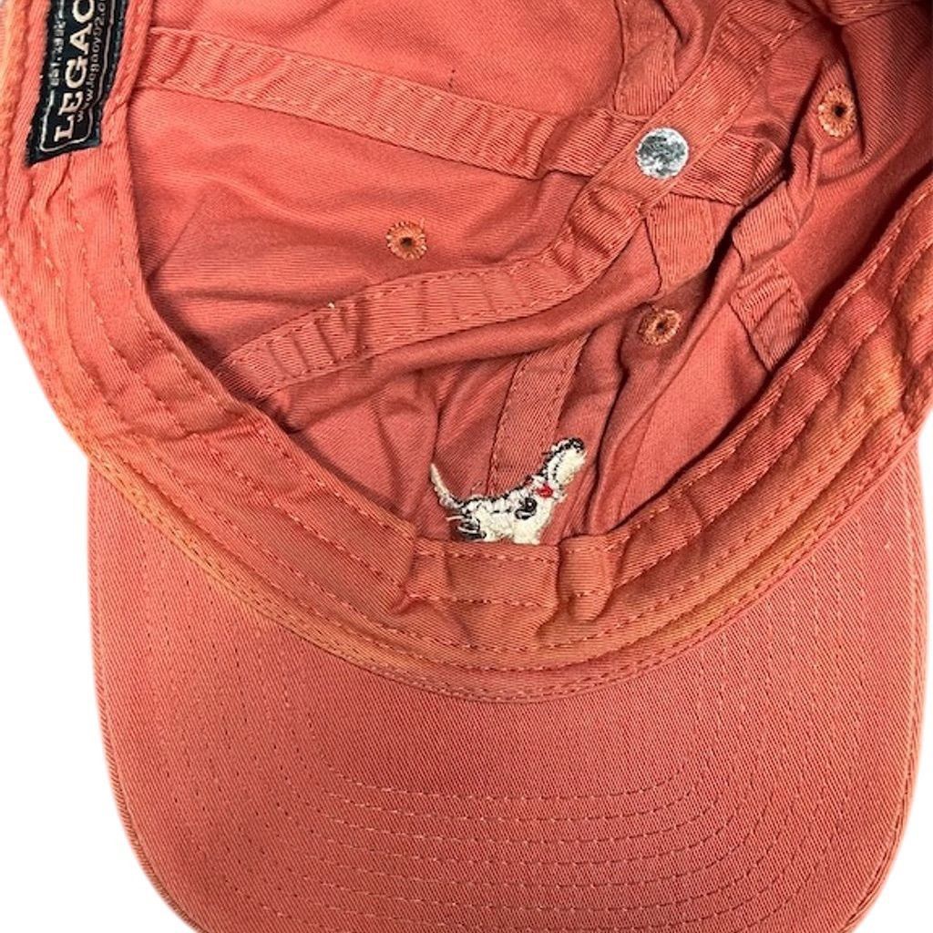 Southern Marsh Southern Fried Cotton Coral Dog Embroidered Hat Adjustable Size ONE SIZE - 5 Thumbnail