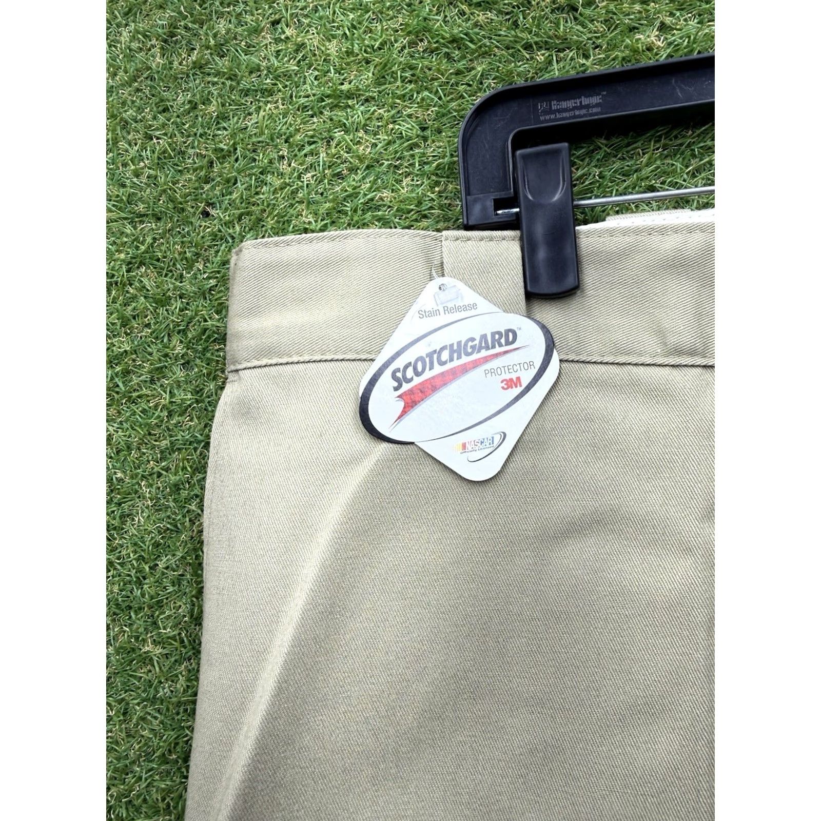 Dickies Dickies Pants Mens 42x32 Canvas Workwear 85283 Beige Straight Relaxed Front Zip Pocket Size US 42 / EU 58 - 6 Thumbnail