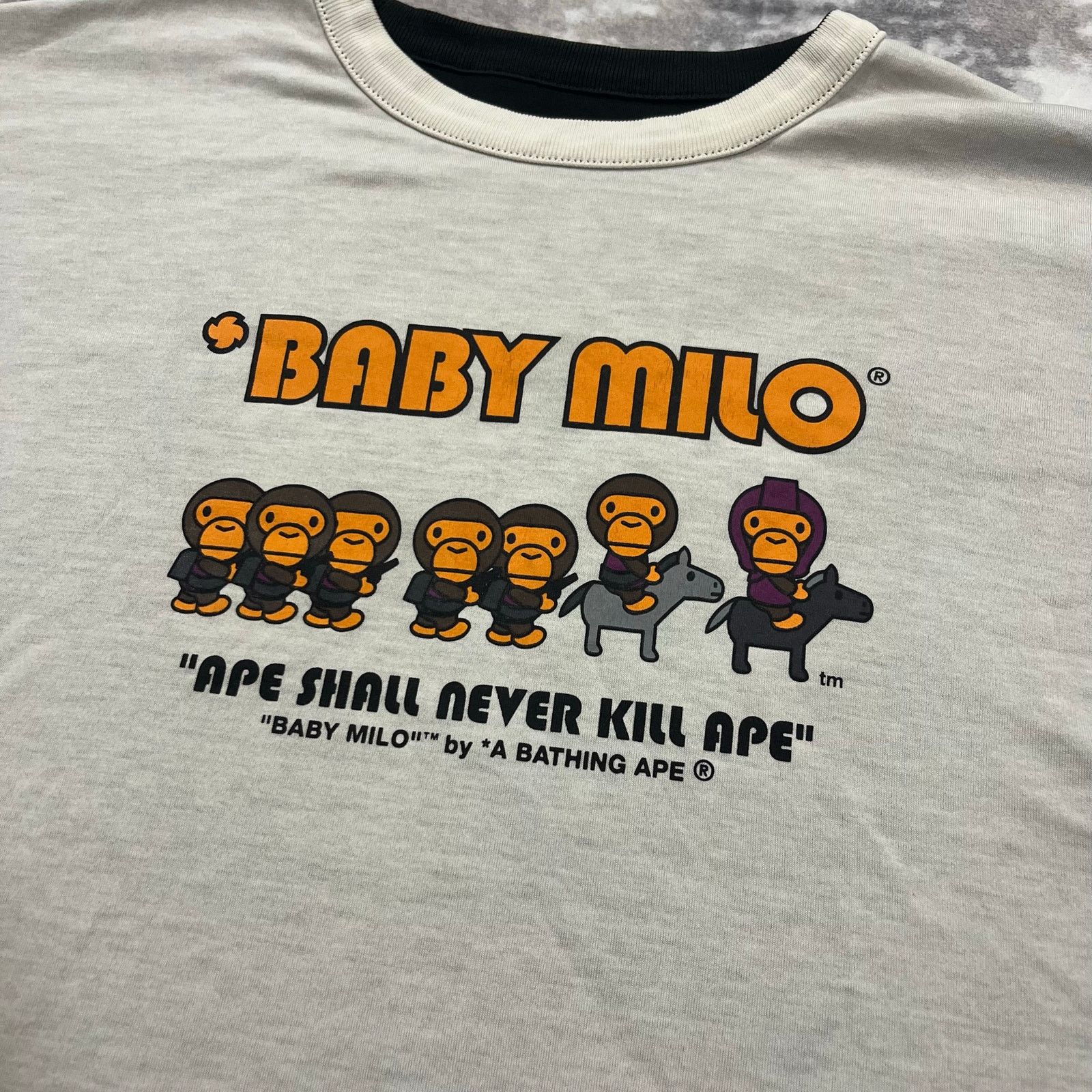 Bape × Nigo Authentic Bape 2000's Baby Milo Reversible Tee XL Size US XL / EU 56 / 4 - 2 Thumbnail