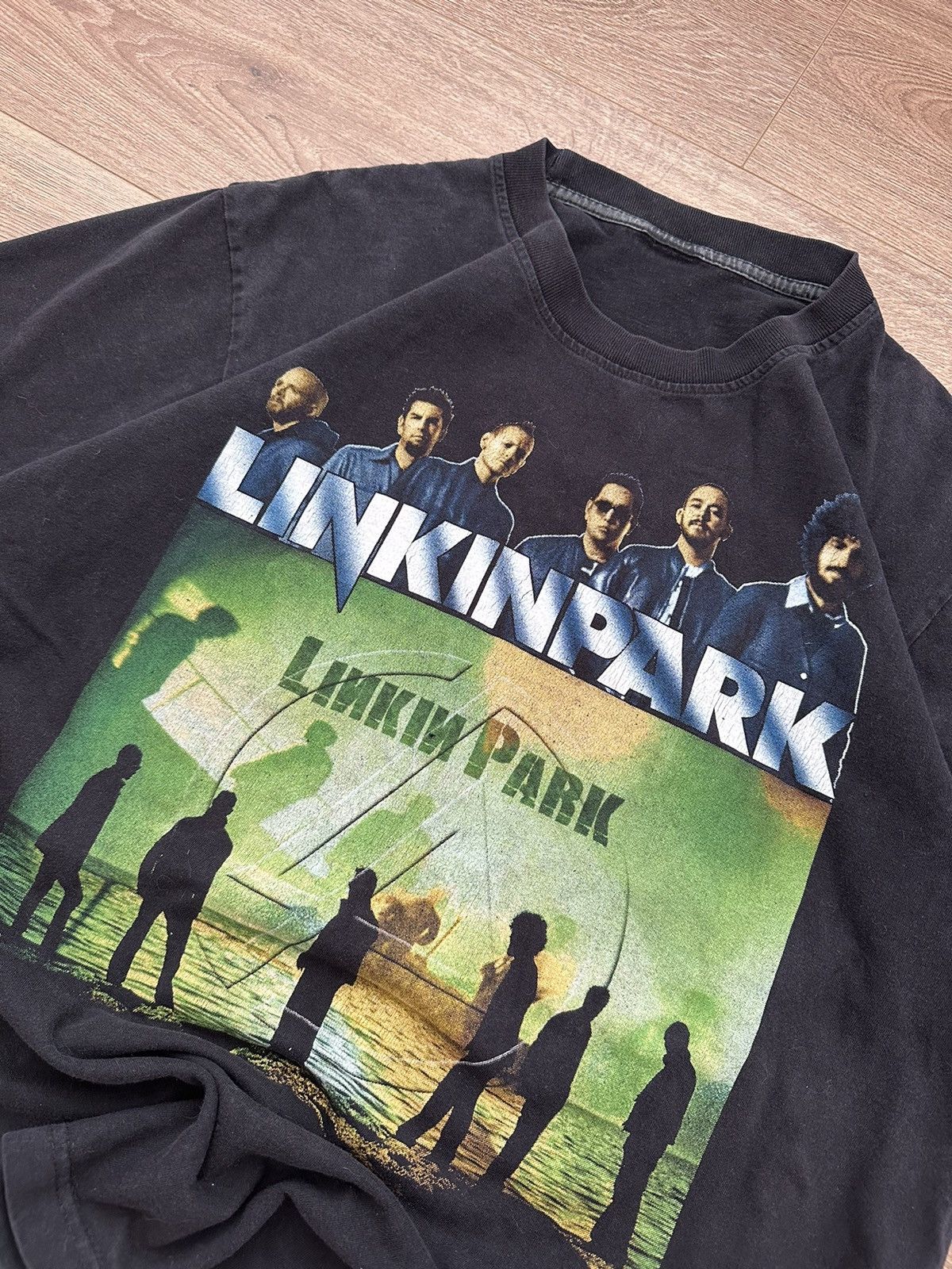 Band Tees 🔥VINTAGE LINKIN PARK DOUBLE SIDE BAND T-SHIRT🔥 Size US XL / EU 56 / 4 - 2 Thumbnail