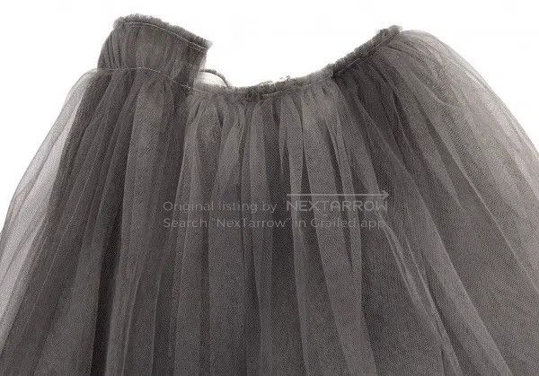 Comme des Garcons Comme Des Garcons size M Gray Retro Asymmetrical Design Tu Size 24" / US 00 / IT 34 - 4 Thumbnail
