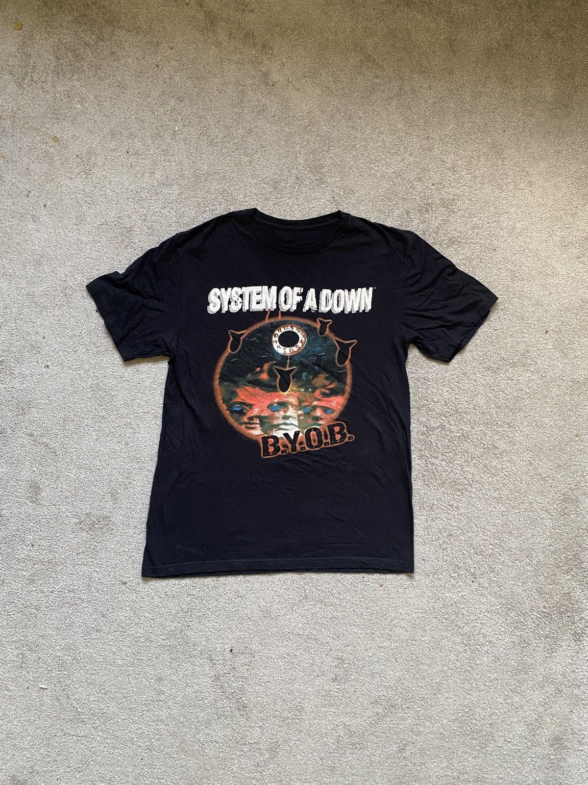 Band Tees × Vintage vintage System of a Down B.Y.O.B. tee Size US L / EU 52-54 / 3 - 2 Thumbnail