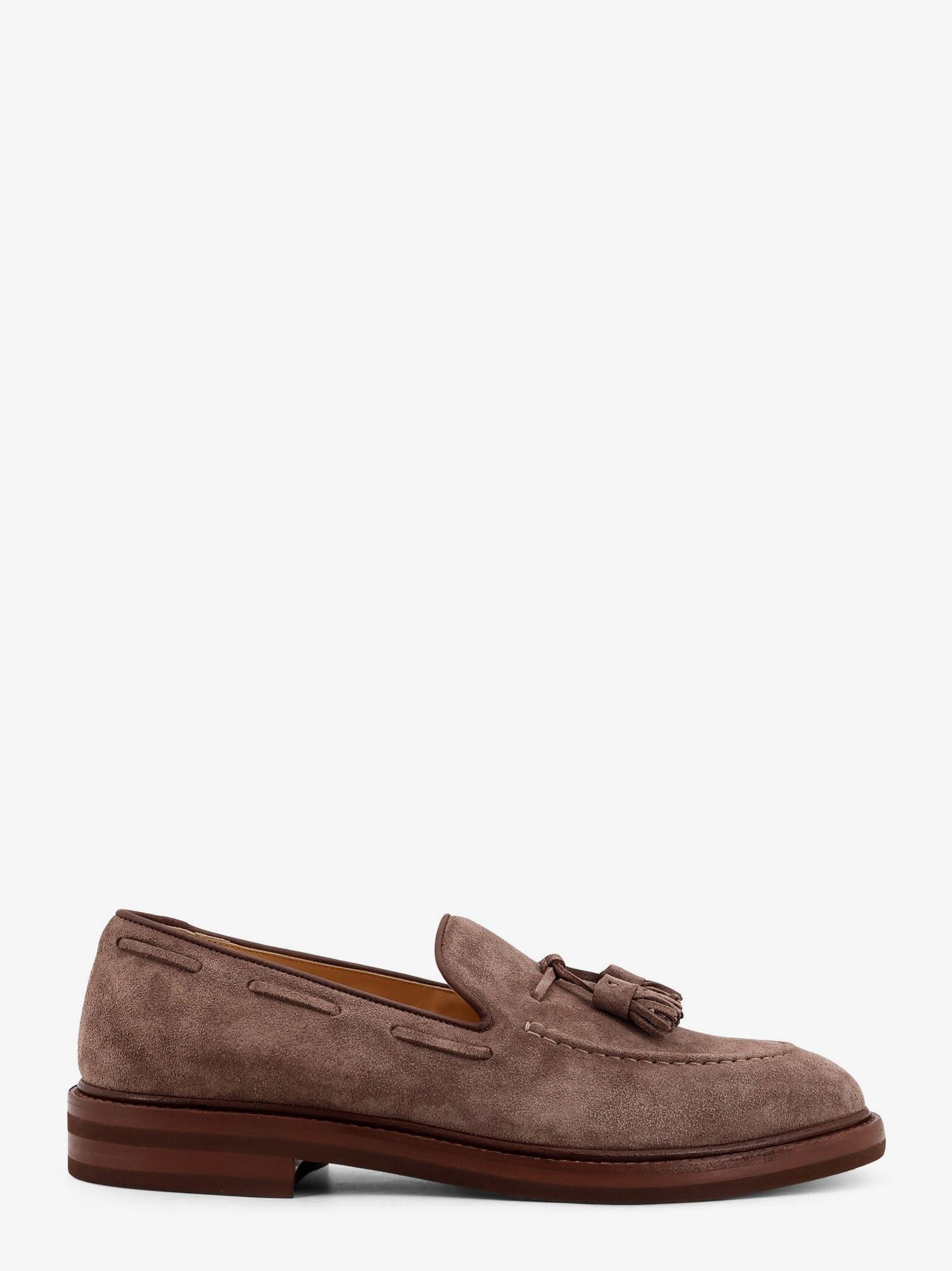 Brunello Cucinelli Suede Loafers Size US 10 / EU 43 - 1 Thumbnail